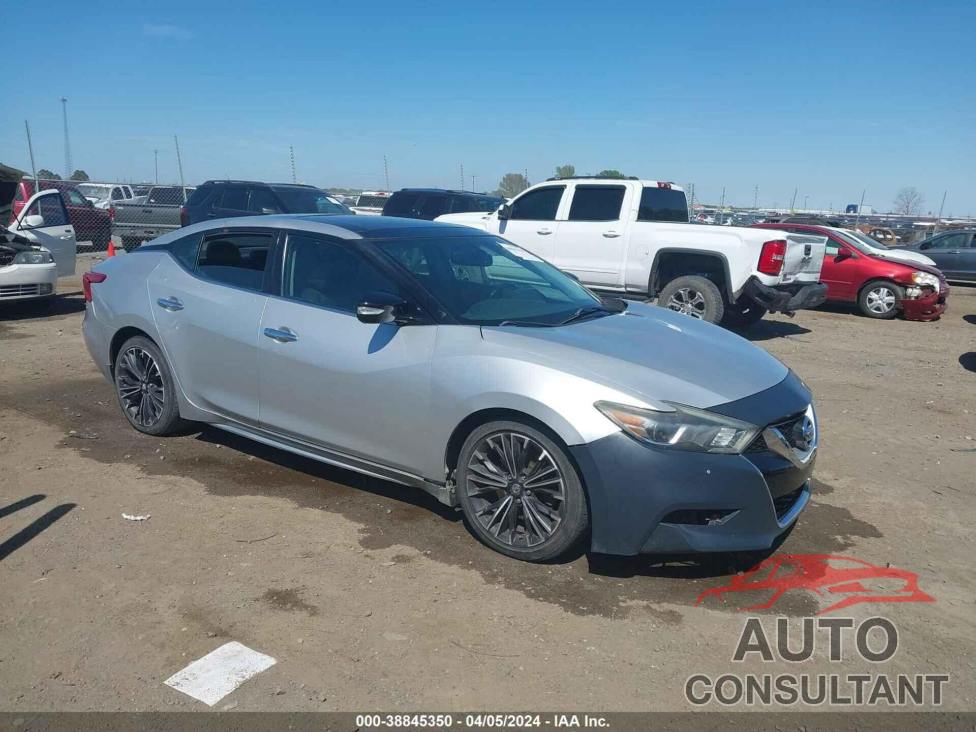 NISSAN MAXIMA 2016 - 1N4AA6AP3GC430636