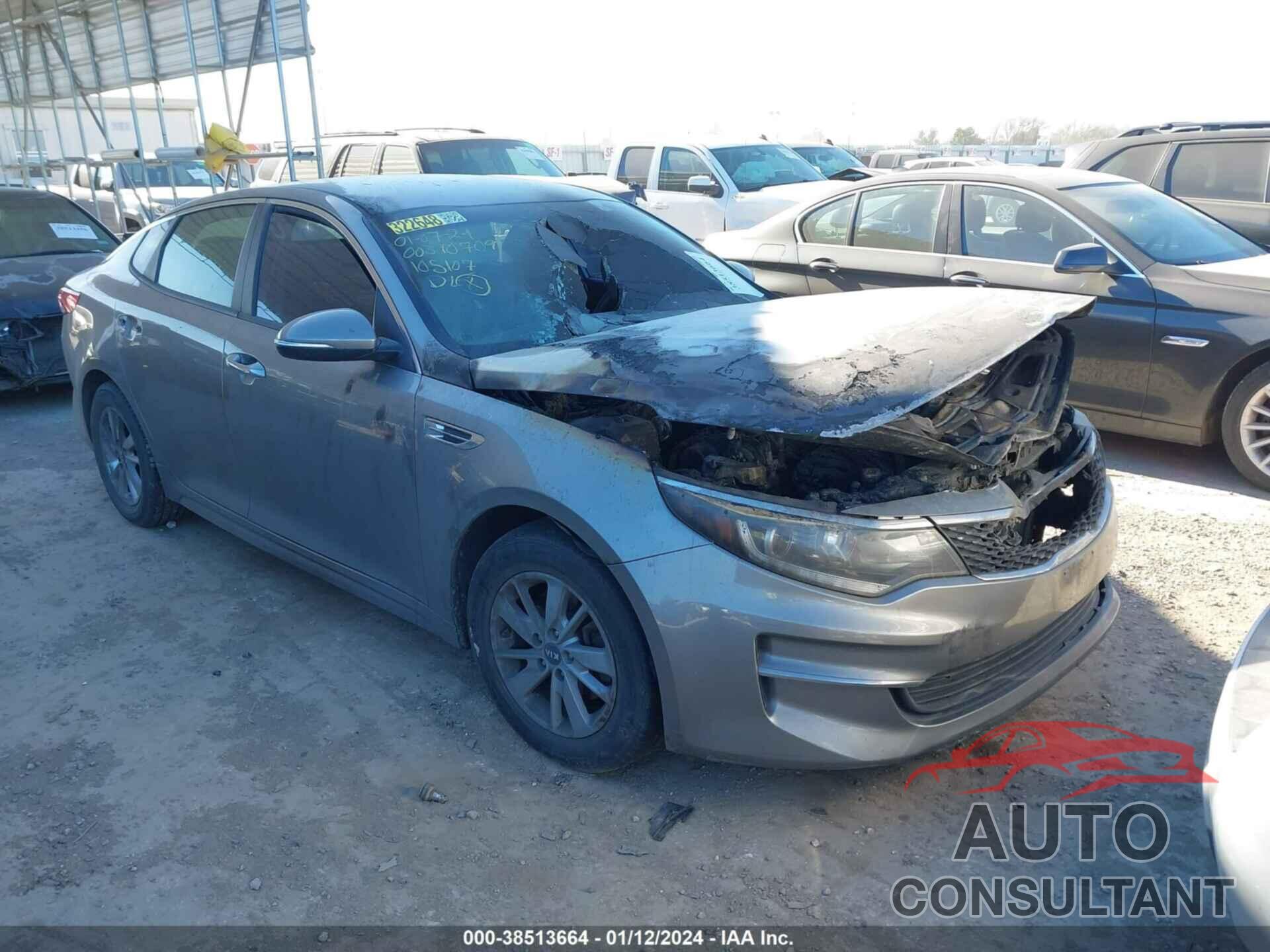 KIA OPTIMA 2016 - 5XXGT4L3XGG105107