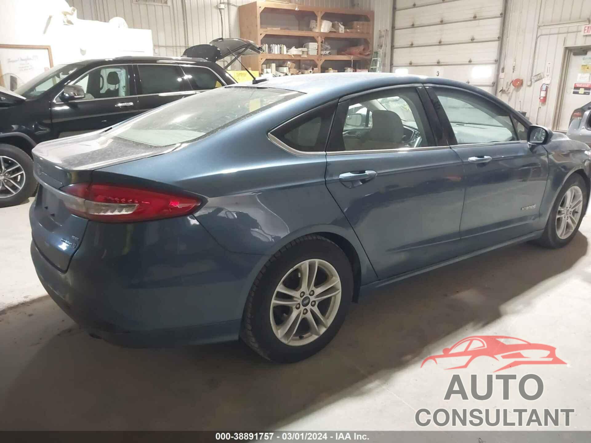 FORD FUSION HYBRID 2018 - 3FA6P0LU6JR146396