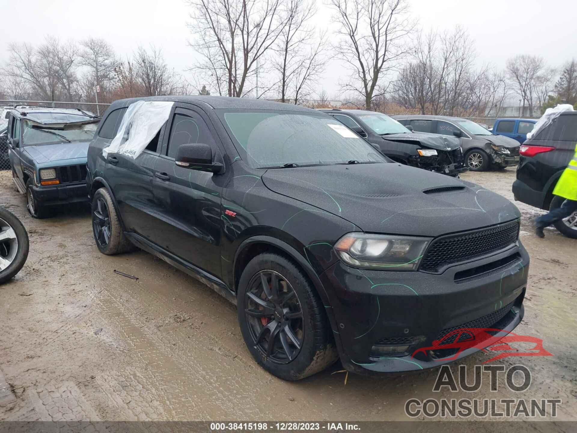 DODGE DURANGO 2018 - 1C4SDJGJ7JC444557