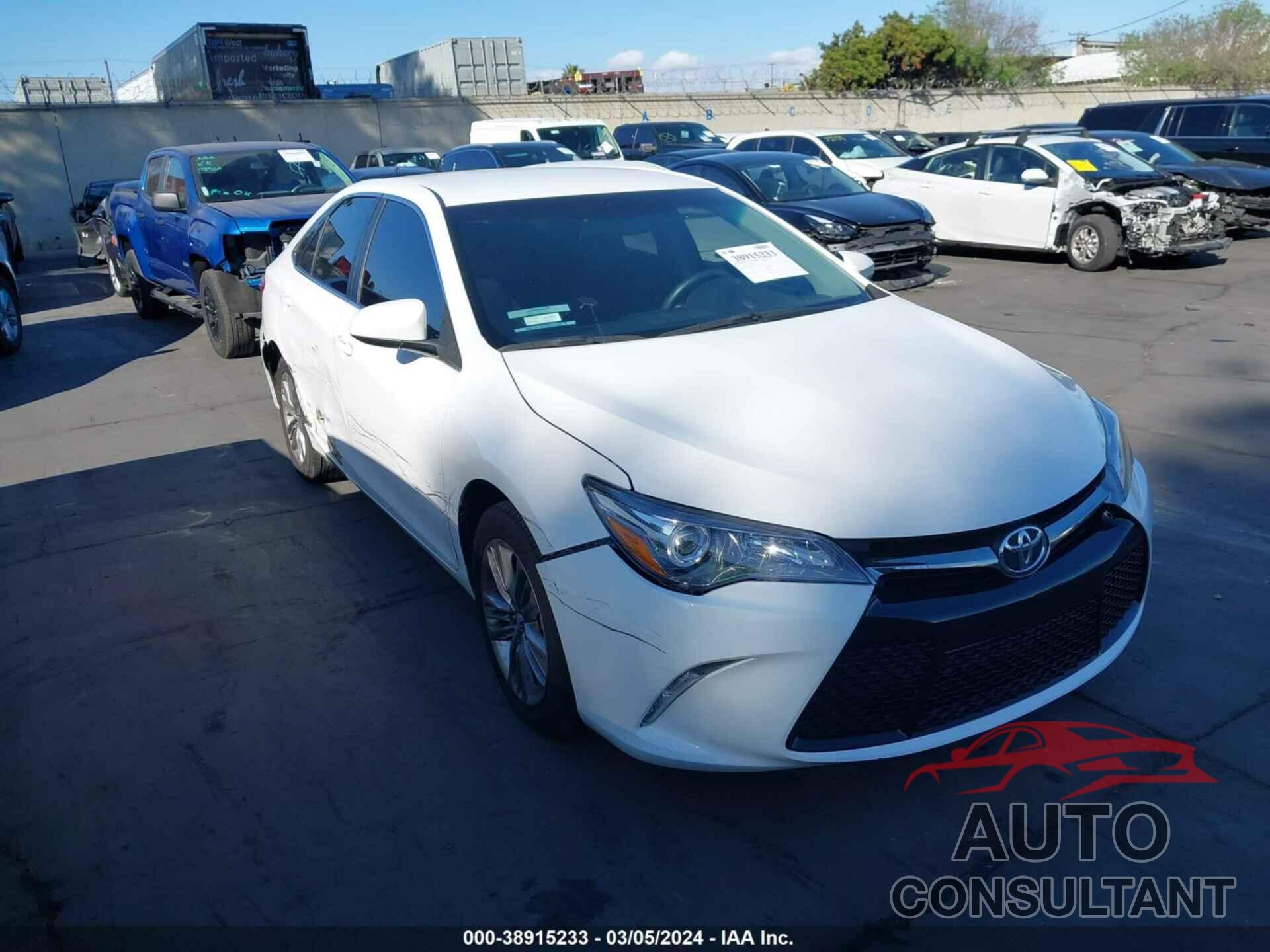 TOYOTA CAMRY 2017 - 4T1BF1FK6HU629364