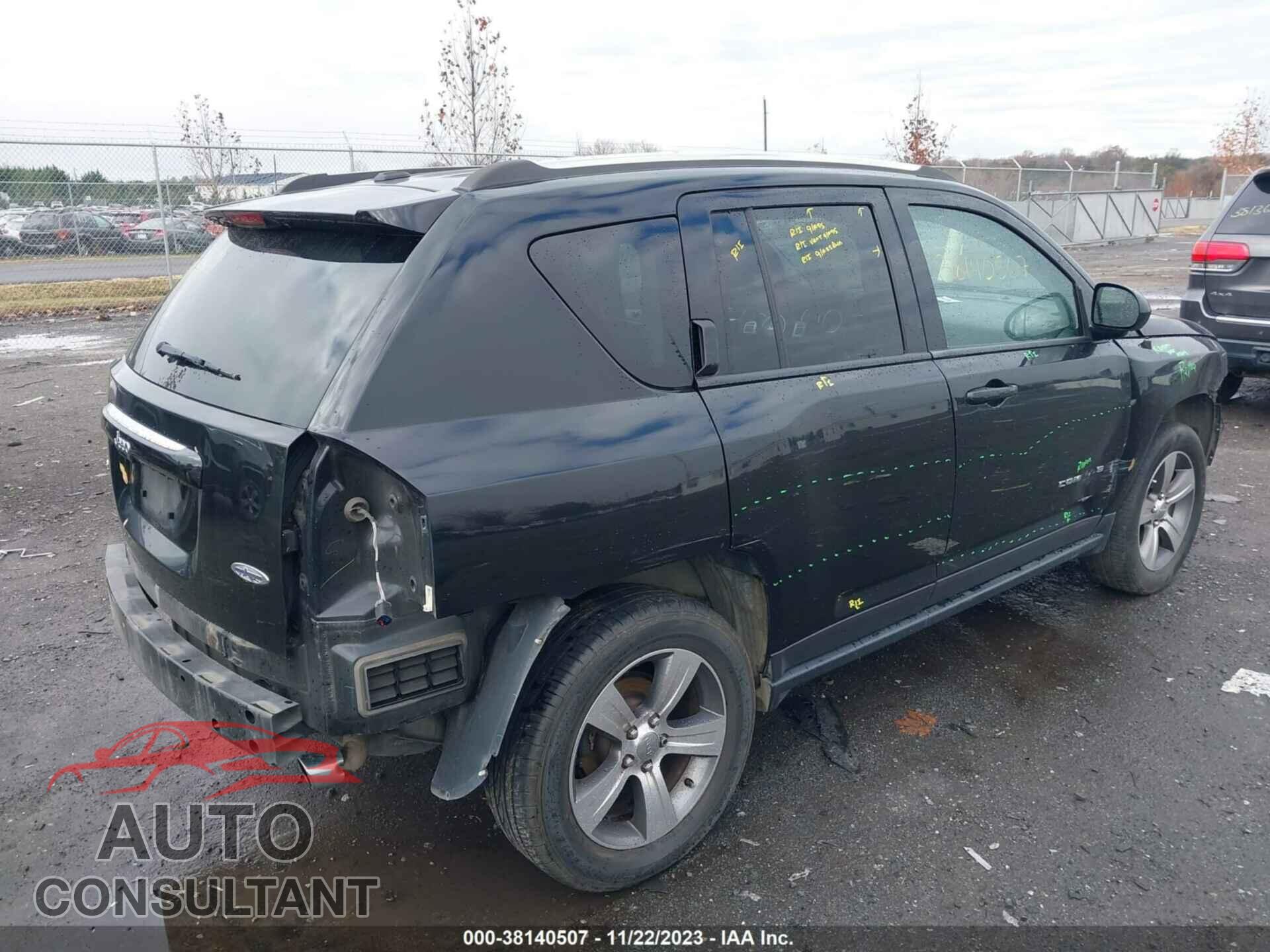 JEEP COMPASS 2017 - 1C4NJDEB9HD170110