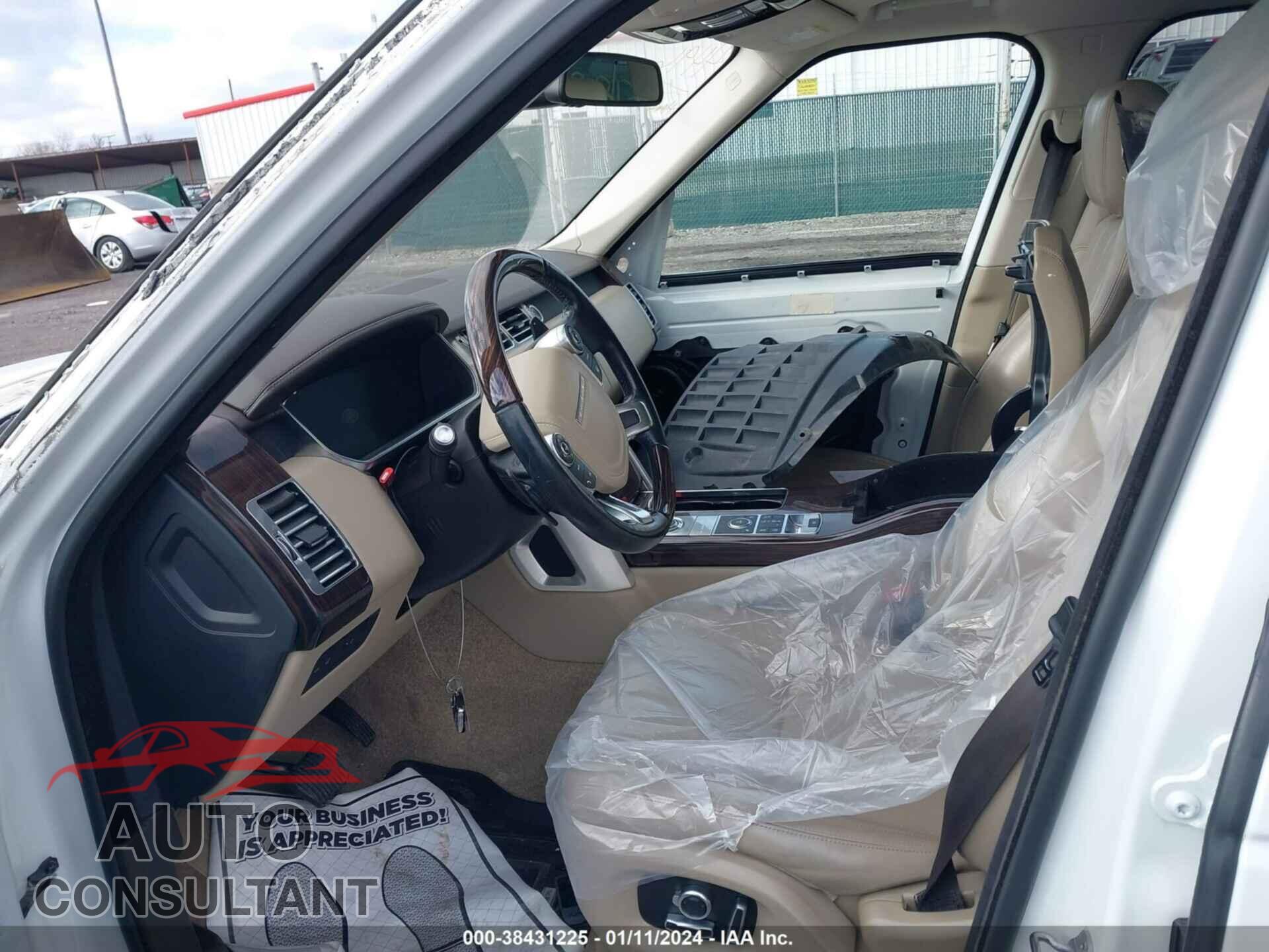 LAND ROVER RANGE ROVER 2016 - SALGS2VF6GA278139