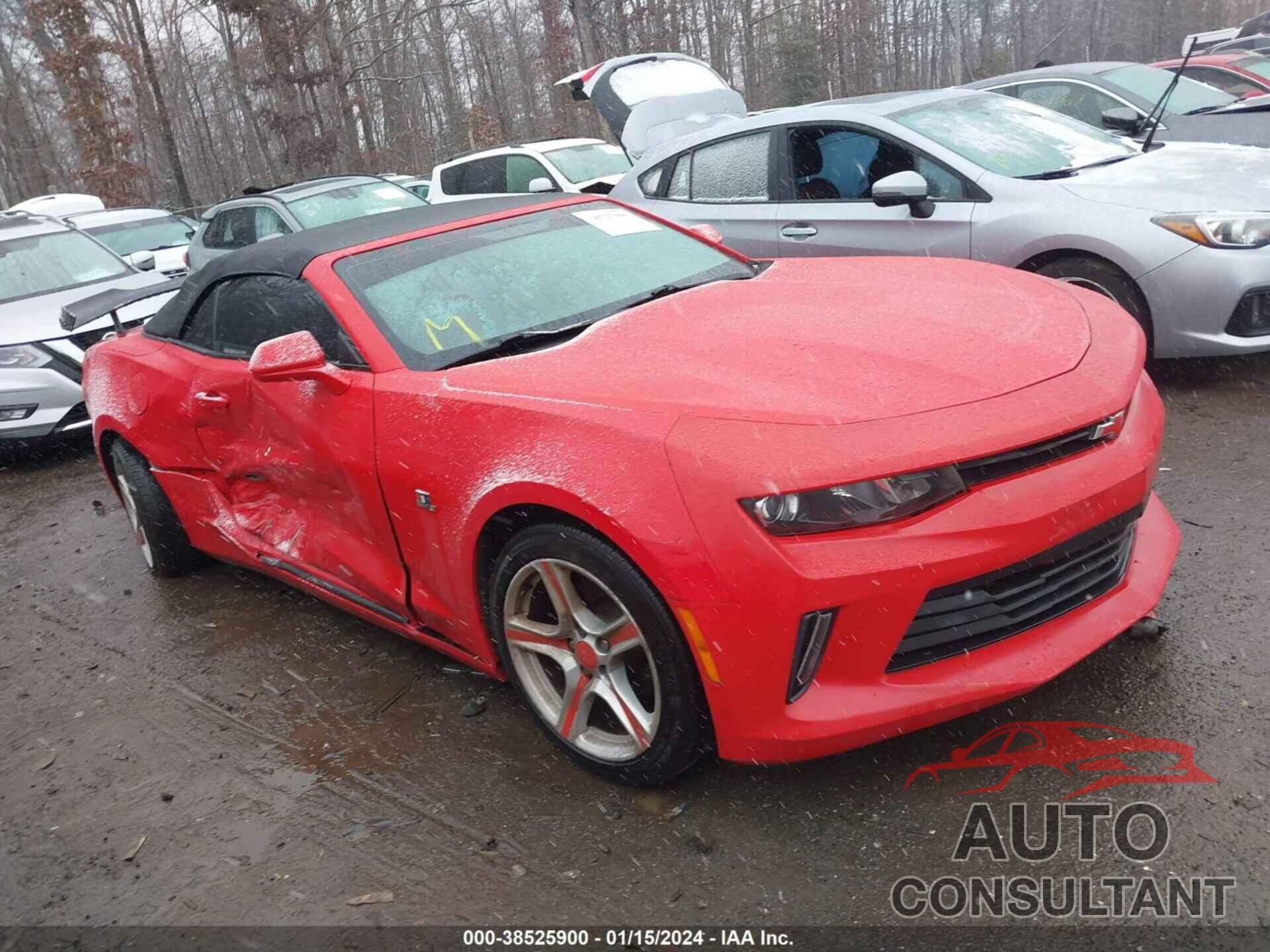 CHEVROLET CAMARO 2018 - 1G1FB3DX3J0161174