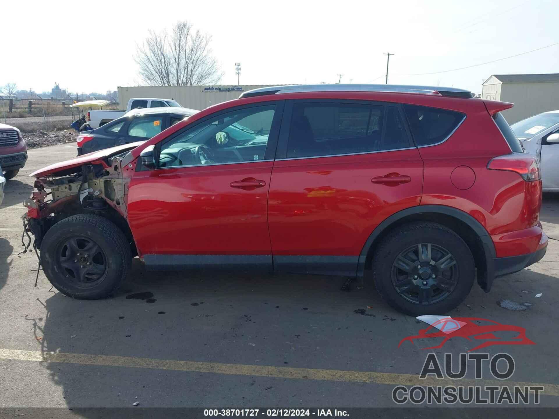 TOYOTA RAV4 2016 - 2T3BFREV7GW484562