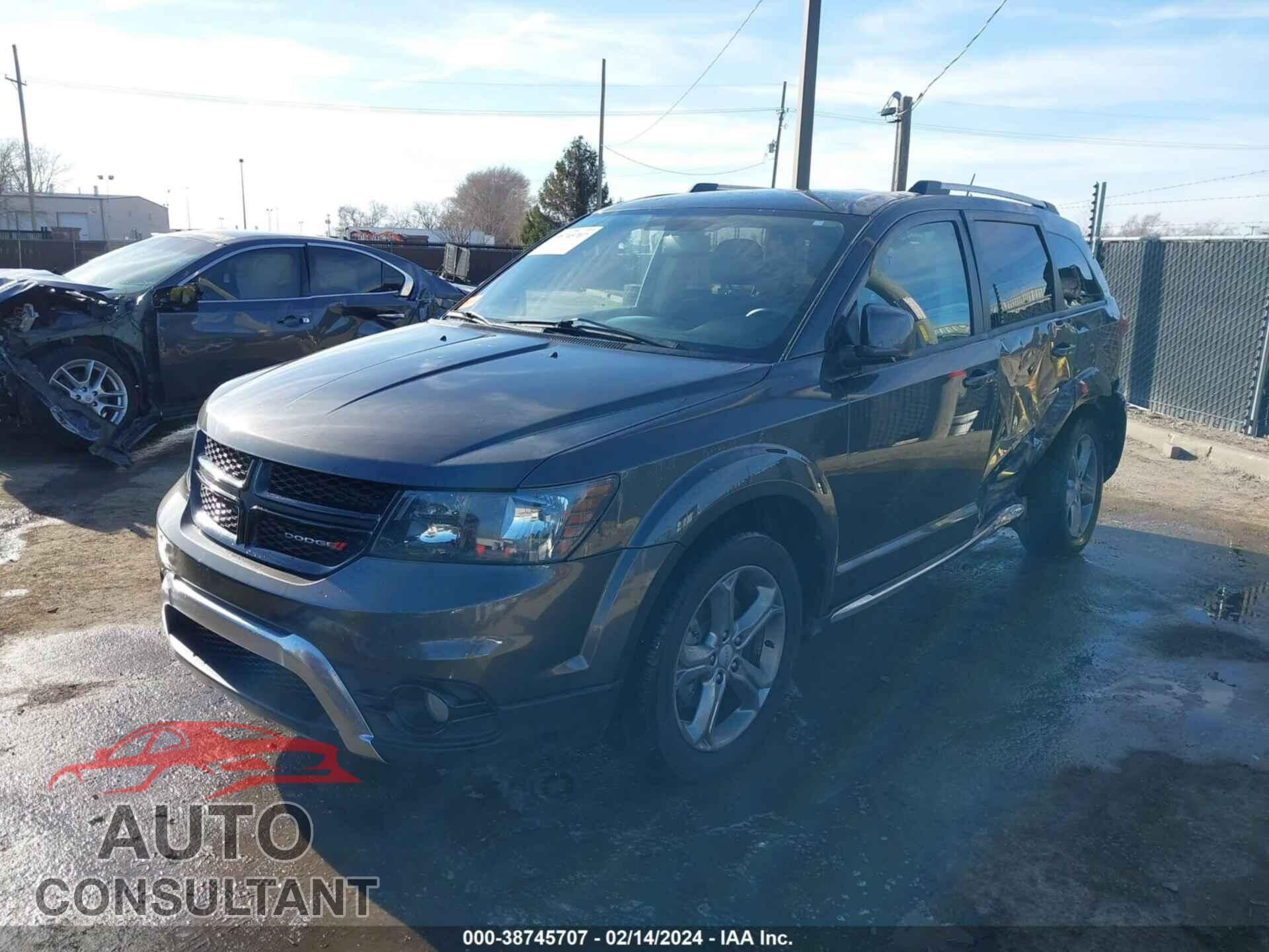 DODGE JOURNEY 2017 - 3C4PDDGG2HT577687