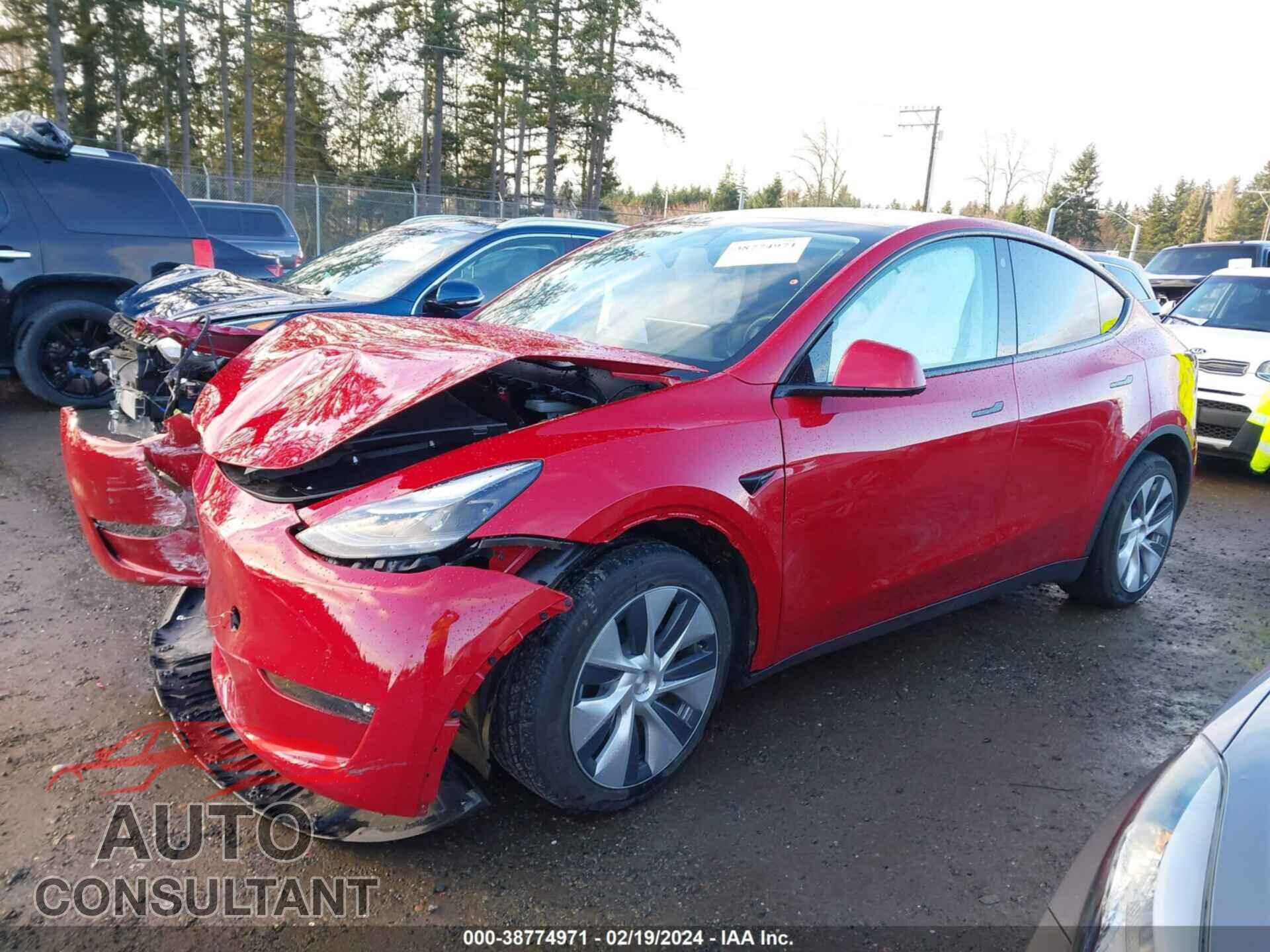 TESLA MODEL Y 2022 - 7SAYGDEE3NF545020