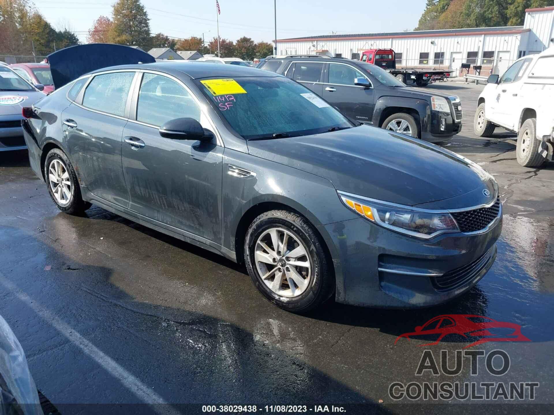 KIA OPTIMA 2016 - KNAGT4L35G5084958