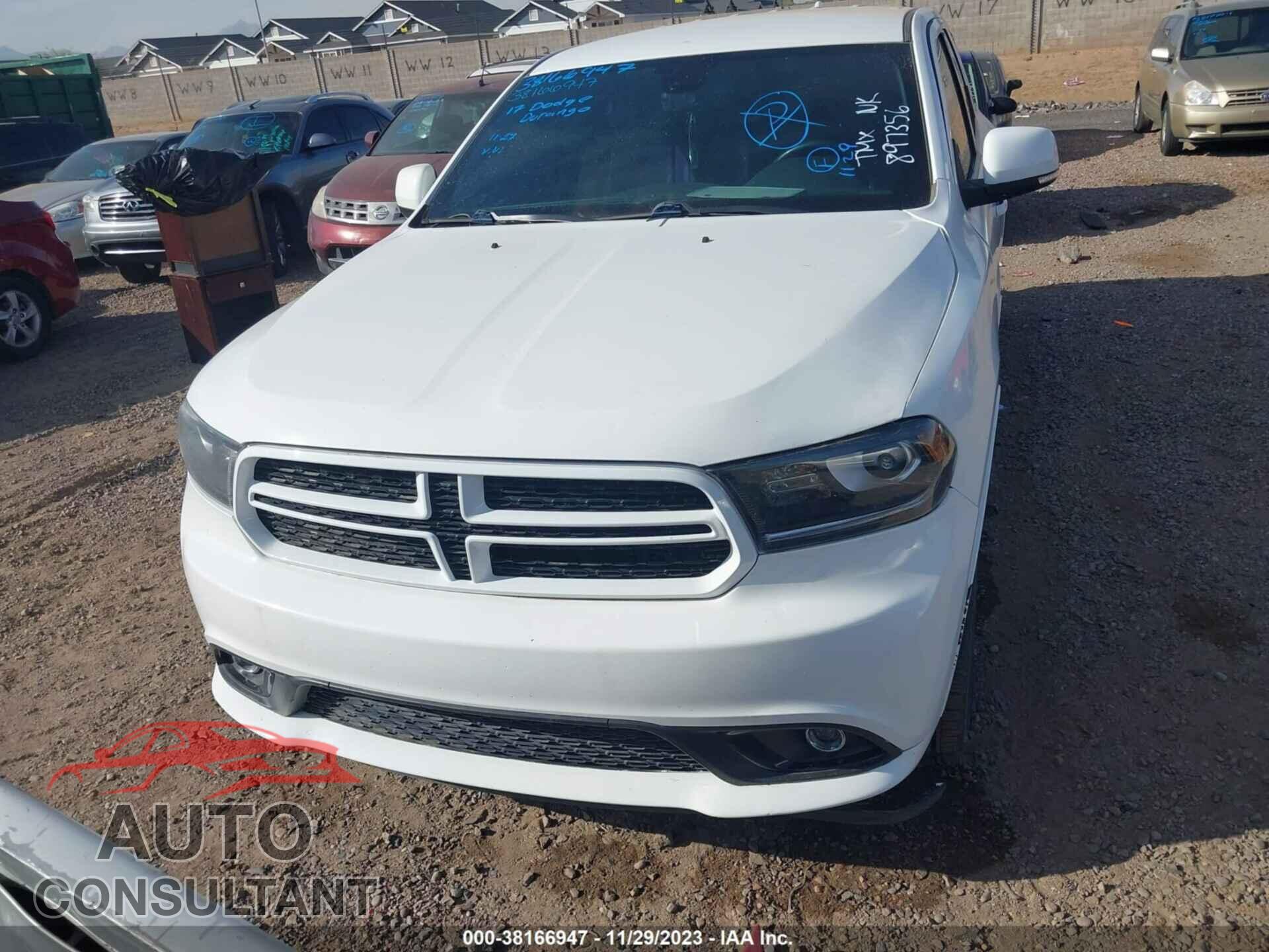 DODGE DURANGO 2017 - 1C4SDJCT2HC897356