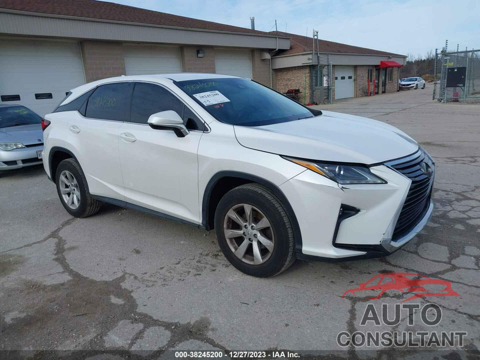 LEXUS RX 2017 - 2T2ZZMCA1HC076476