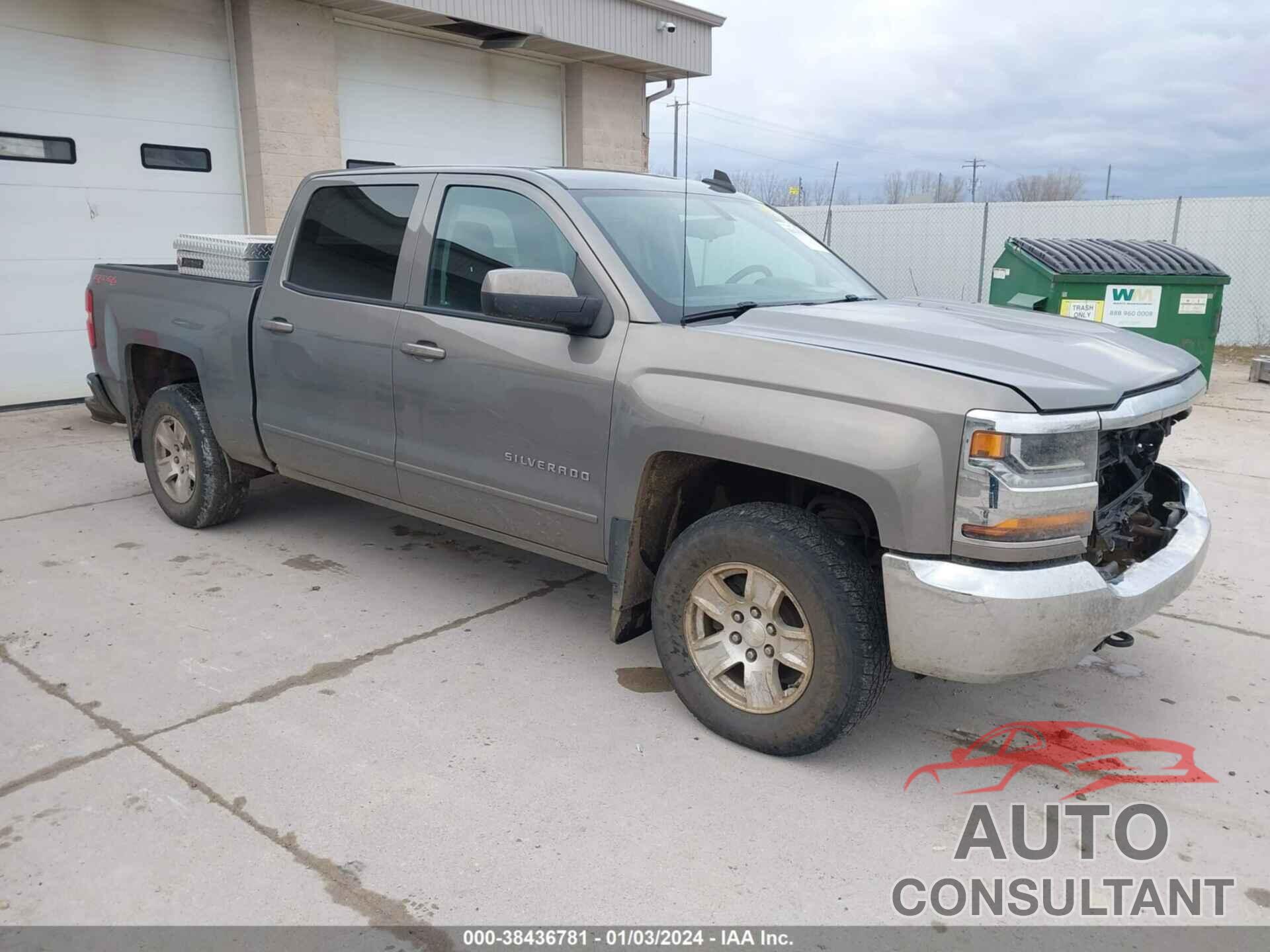 CHEVROLET SILVERADO 1500 2017 - 3GCUKREC6HG285975