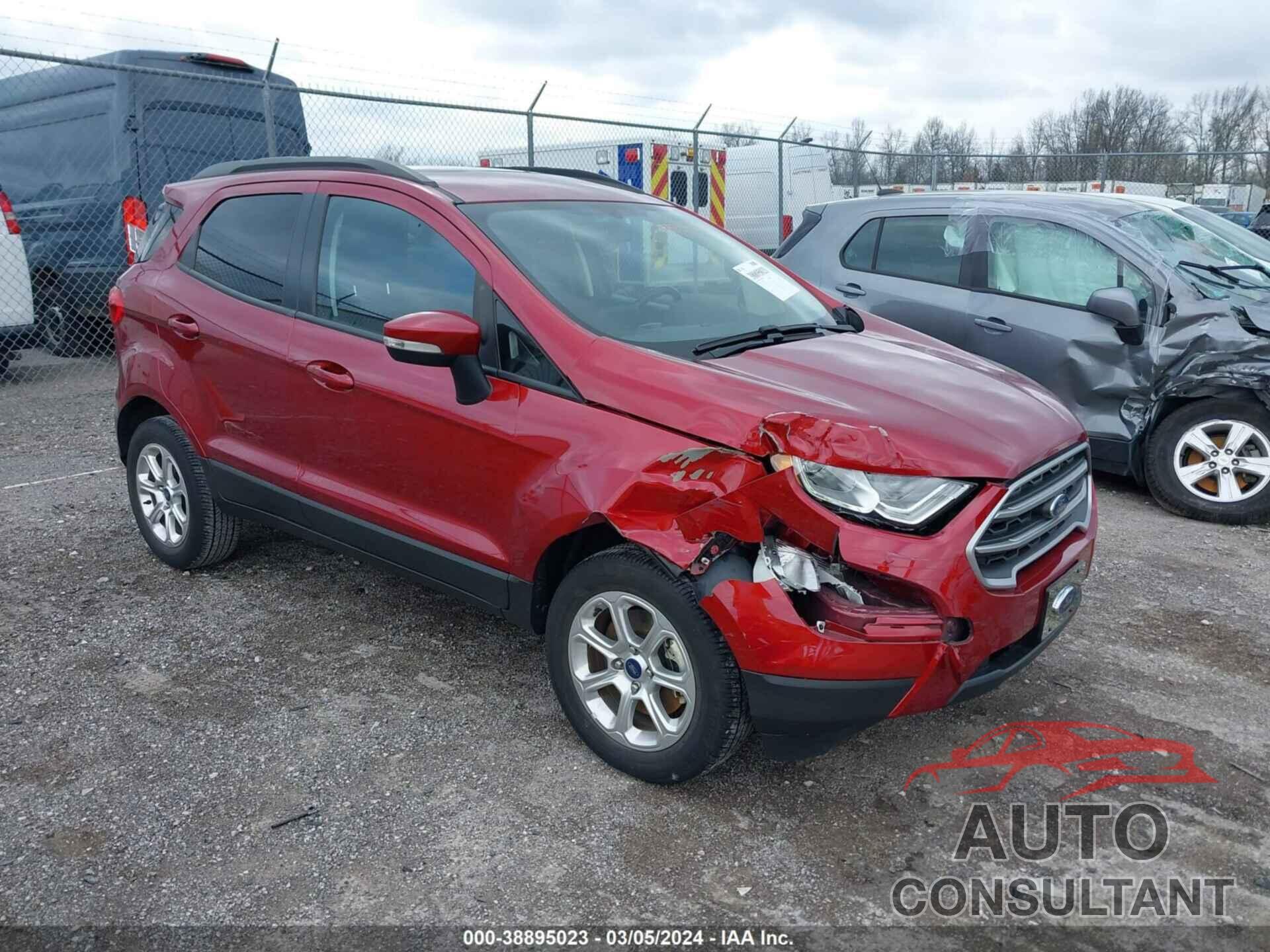 FORD ECOSPORT 2020 - MAJ3S2GEXLC391204