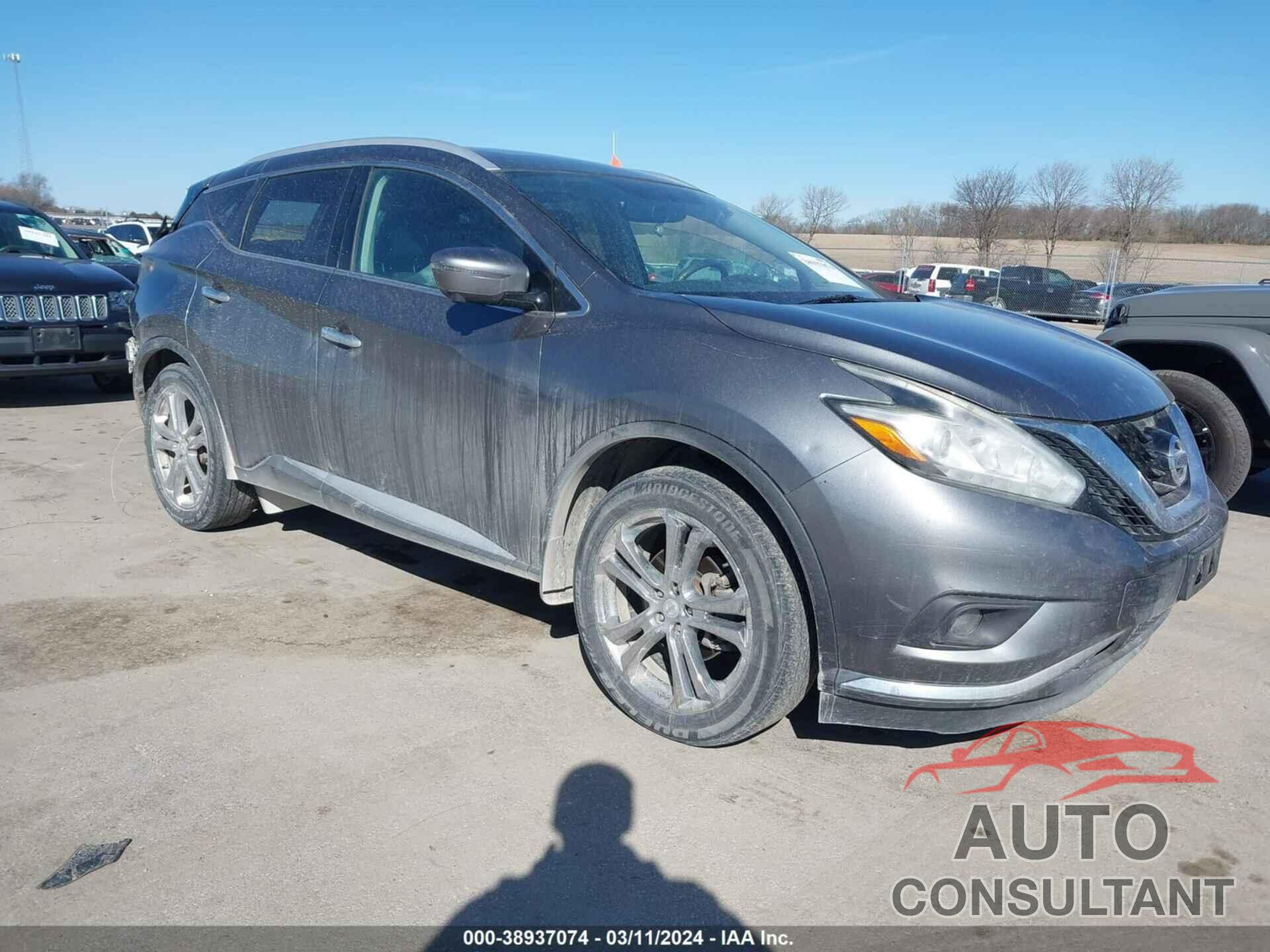 NISSAN MURANO 2016 - 5N1AZ2MH4GN169985