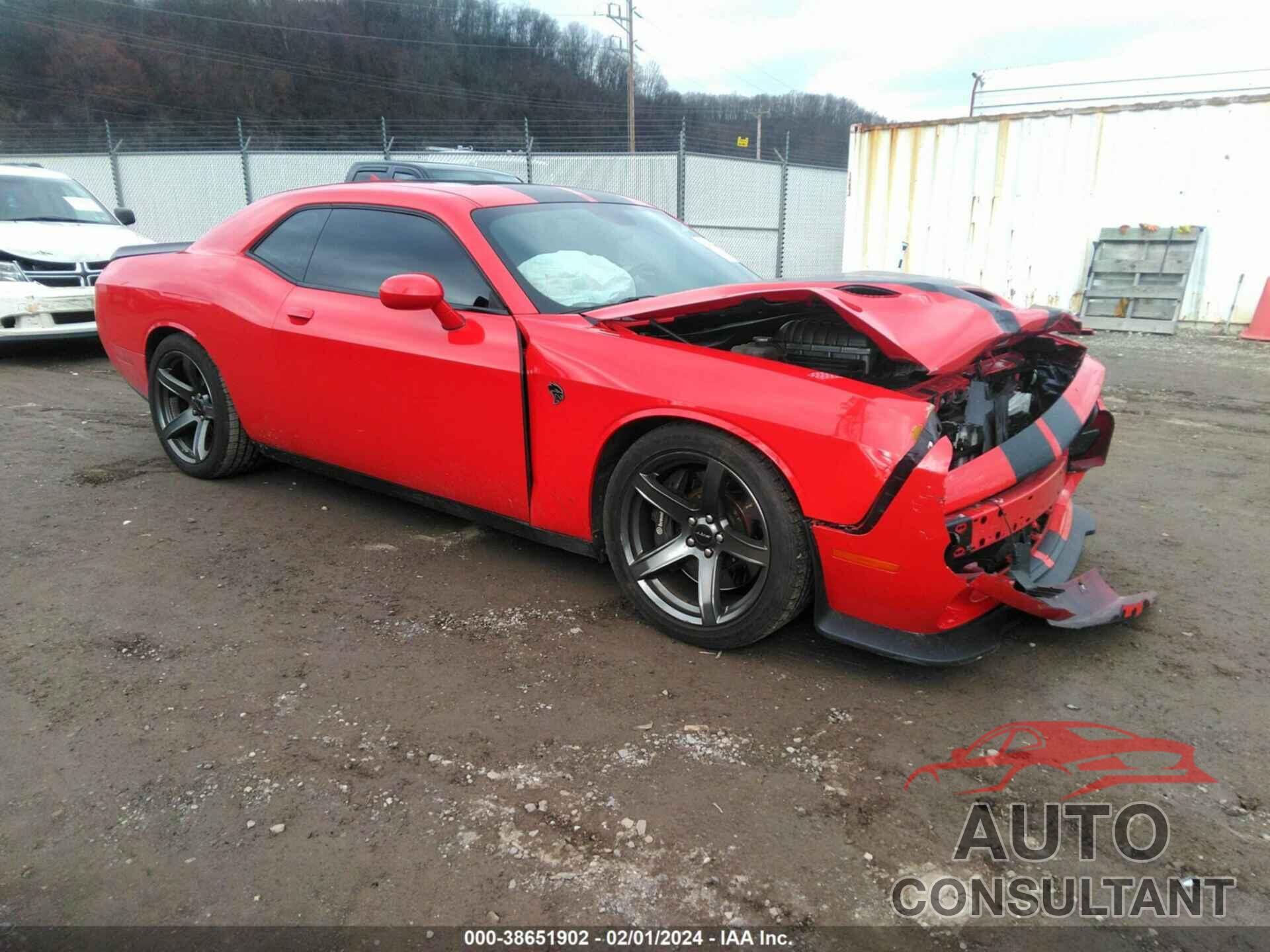 DODGE CHALLENGER 2018 - 2C3CDZC96JH110276