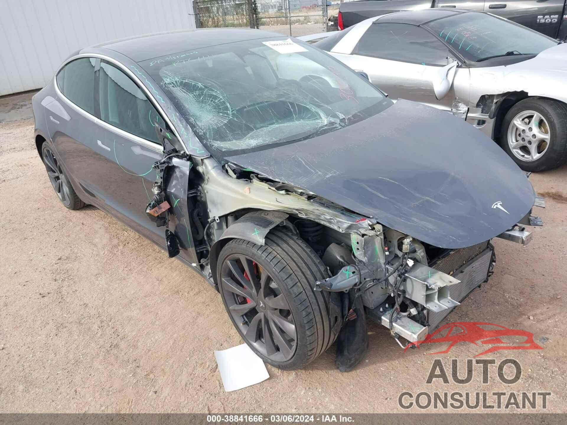 TESLA MODEL 3 2020 - 5YJ3E1EC7LF742019
