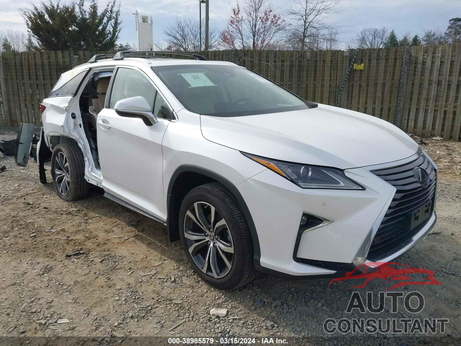 LEXUS RX 350L 2019 - JTJDZKCA7K2018863