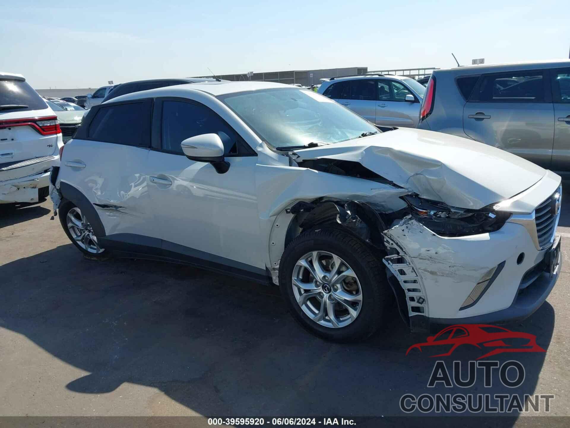 MAZDA CX-3 2016 - JM1DKBC7XG0107454