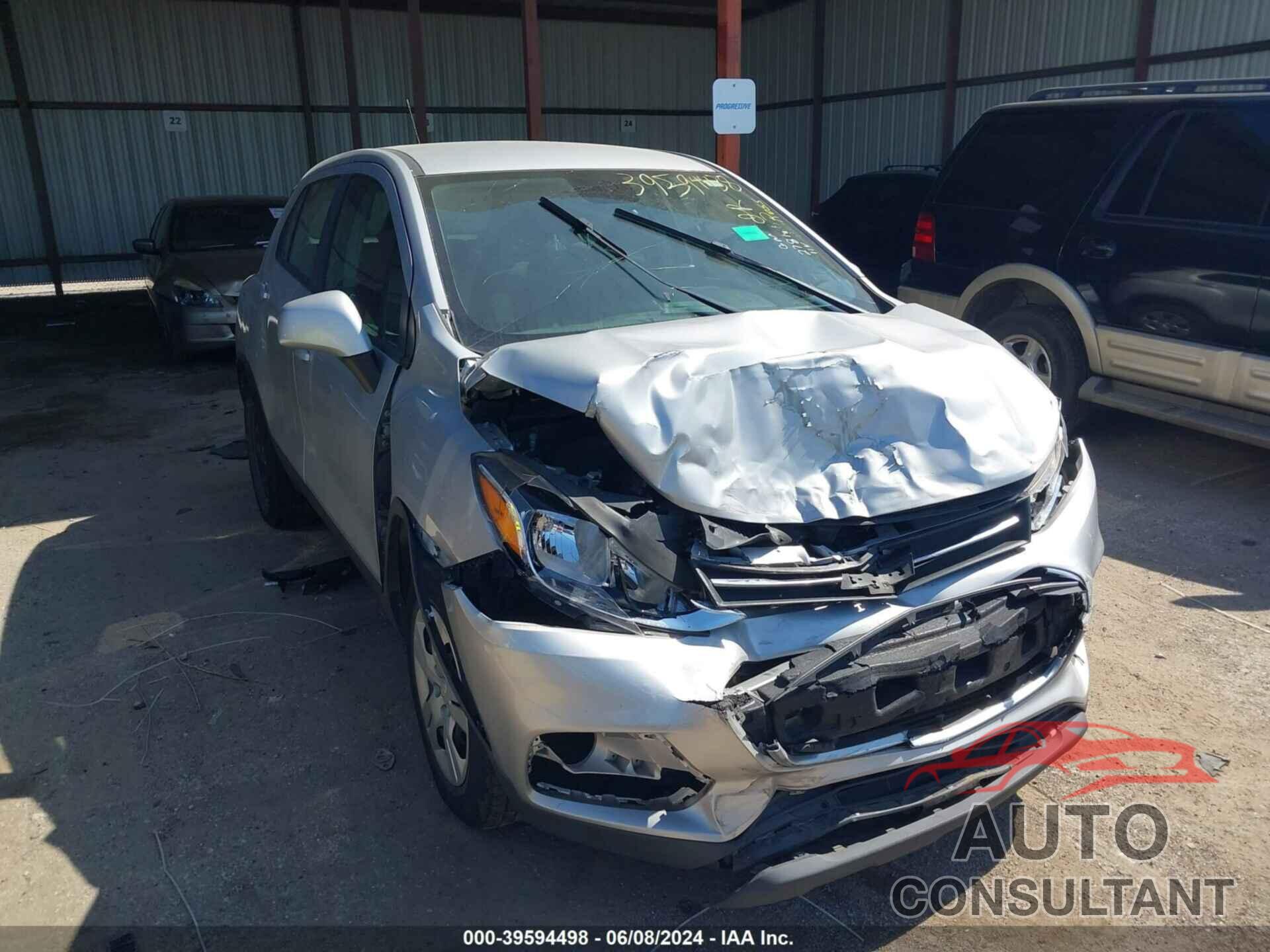 CHEVROLET TRAX 2017 - 3GNCJKSB8HL278185