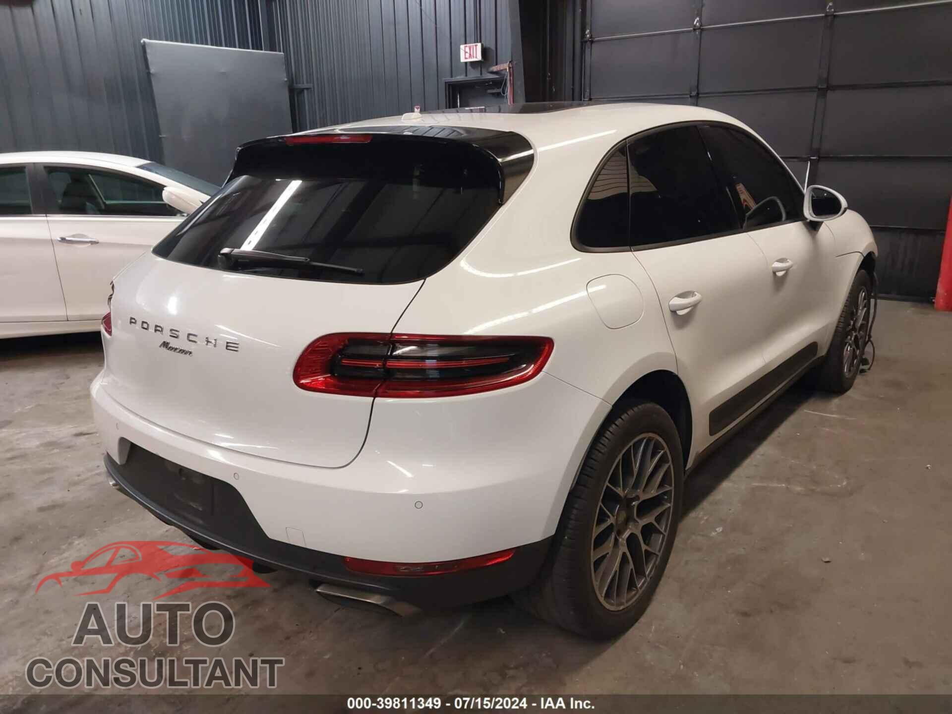 PORSCHE MACAN 2017 - WP1AA2A52HLB08832