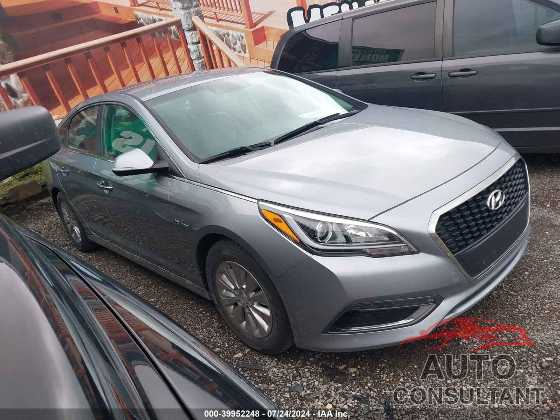 HYUNDAI SONATA HYBRID 2016 - KMHE24L15GA037475