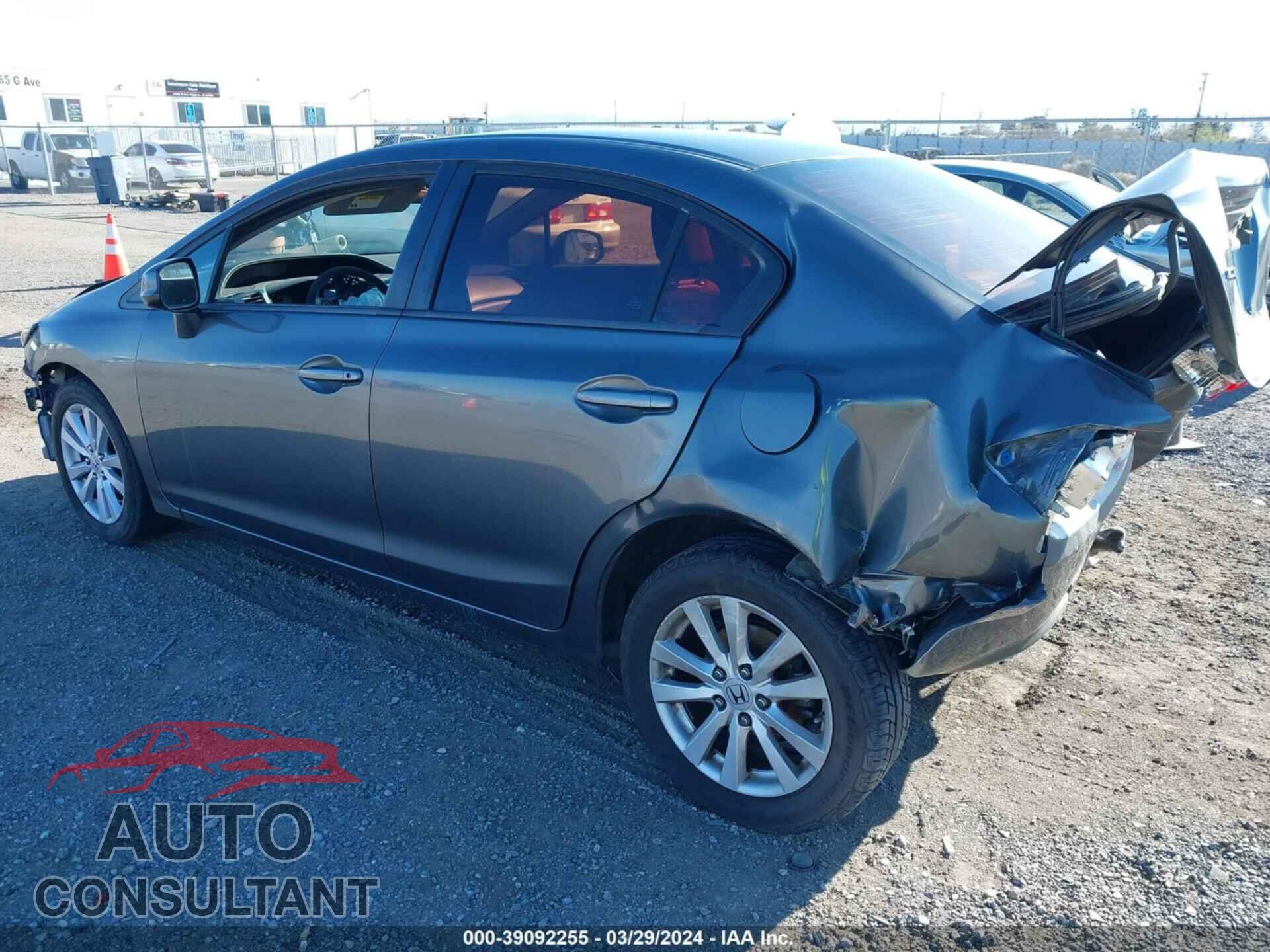 HONDA CIVIC 2012 - 19XFB2F85CE344254