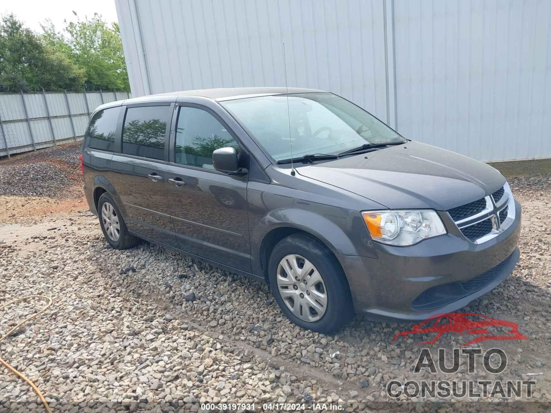 DODGE GRAND CARAVAN 2016 - 2C4RDGBG9GR146606