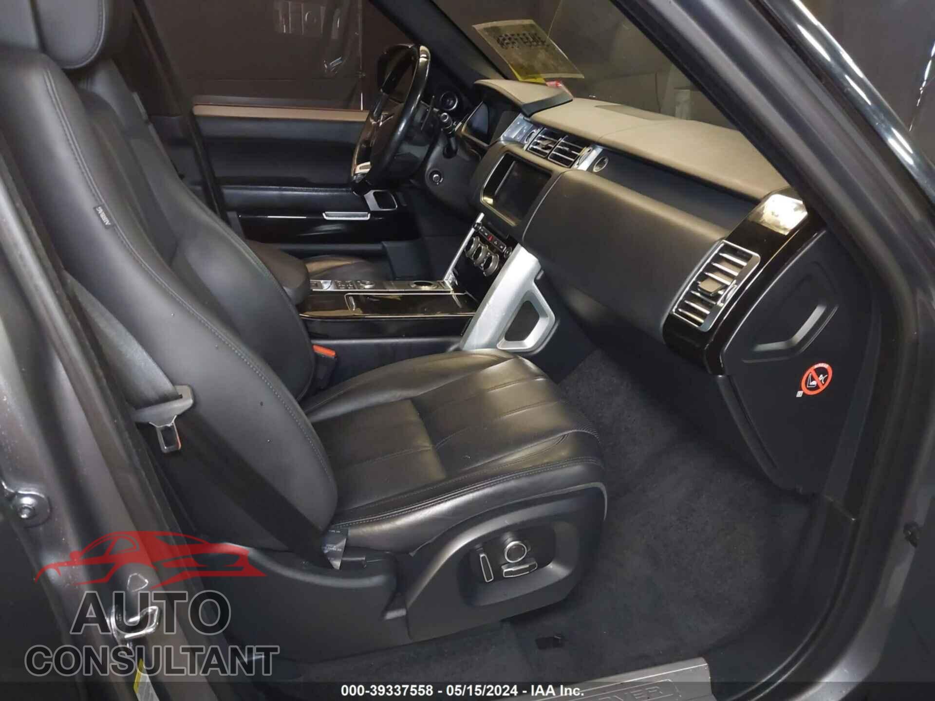 LAND ROVER RANGE ROVER 2017 - SALGS2FE4HA324381