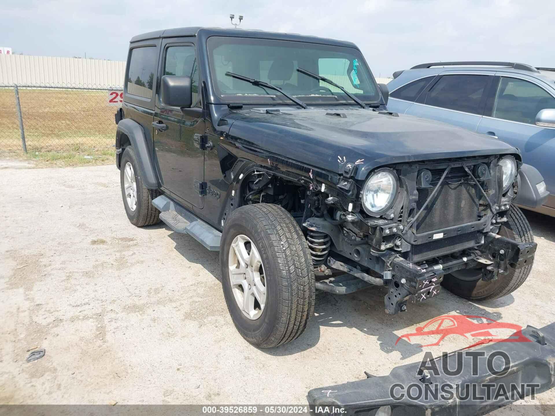 JEEP WRANGLER 2021 - 1C4GJXAN5MW817353