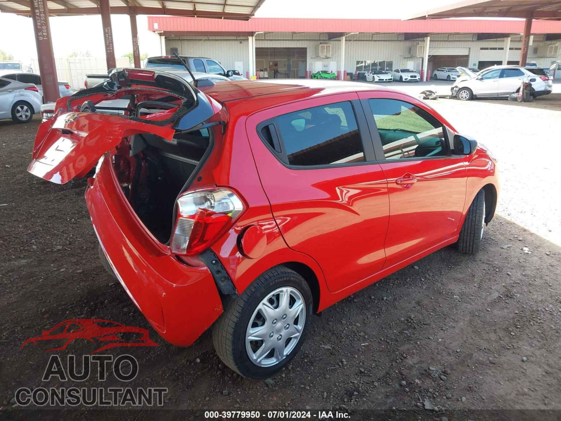 CHEVROLET SPARK 2019 - KL8CB6SA3KC739194