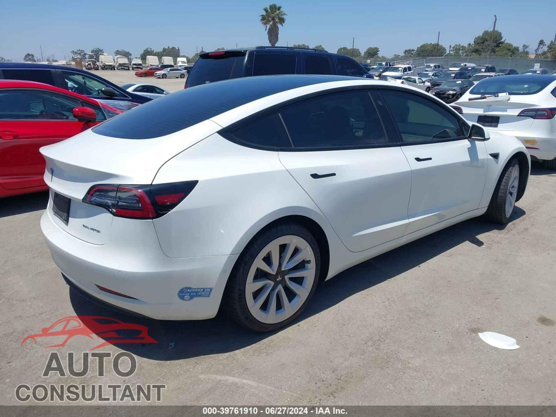 TESLA MODEL 3 2021 - 5YJ3E1EB8MF926832