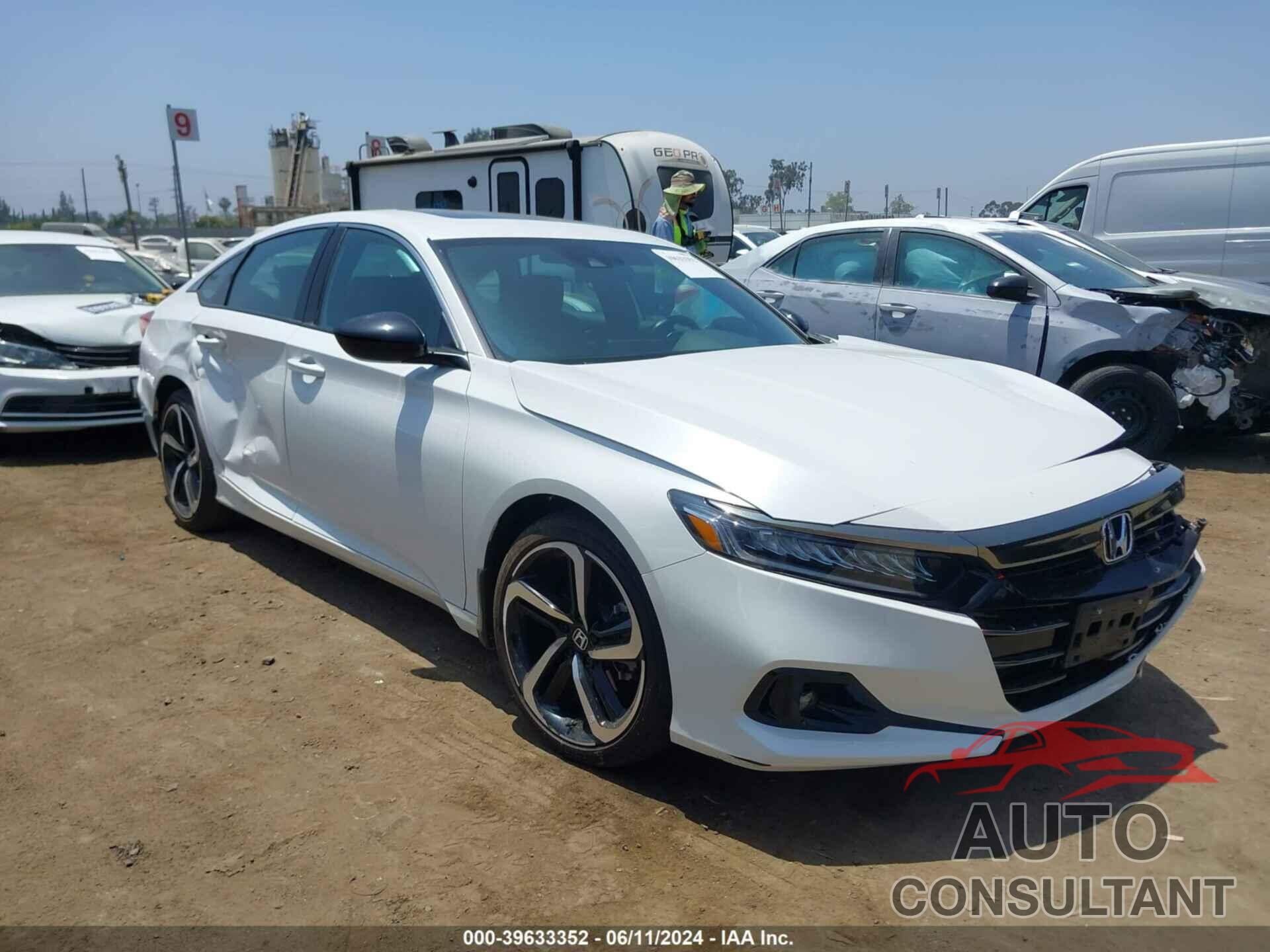 HONDA ACCORD 2022 - 1HGCV2F37NA018543