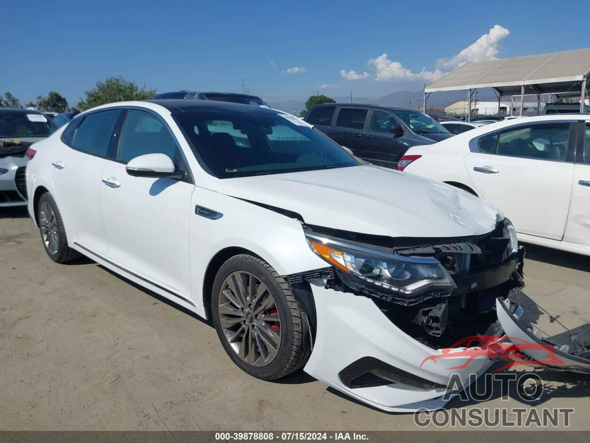 KIA OPTIMA 2019 - 5XXGV4L25KG329427