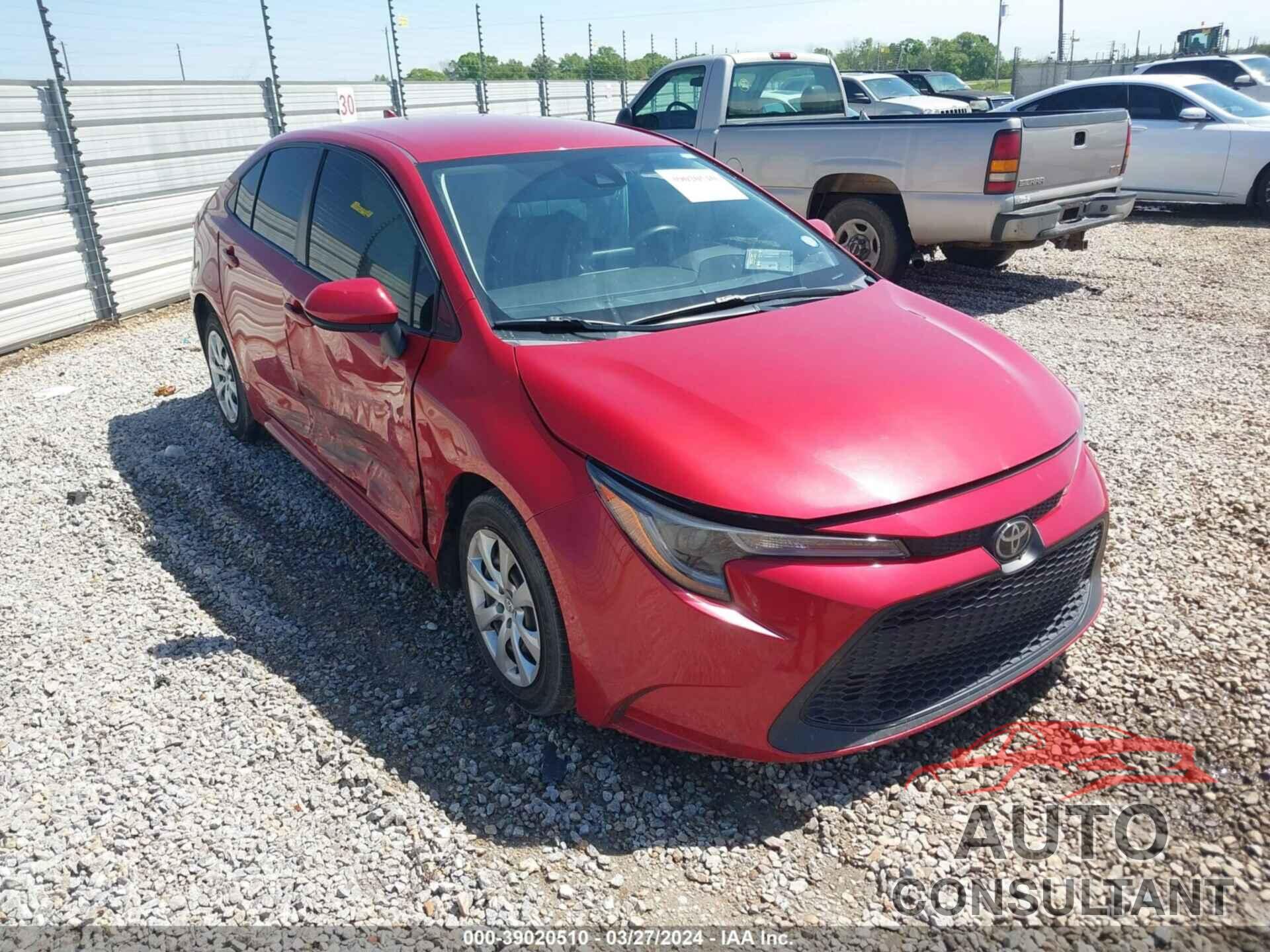 TOYOTA COROLLA 2021 - JTDEPMAE7MJ138282