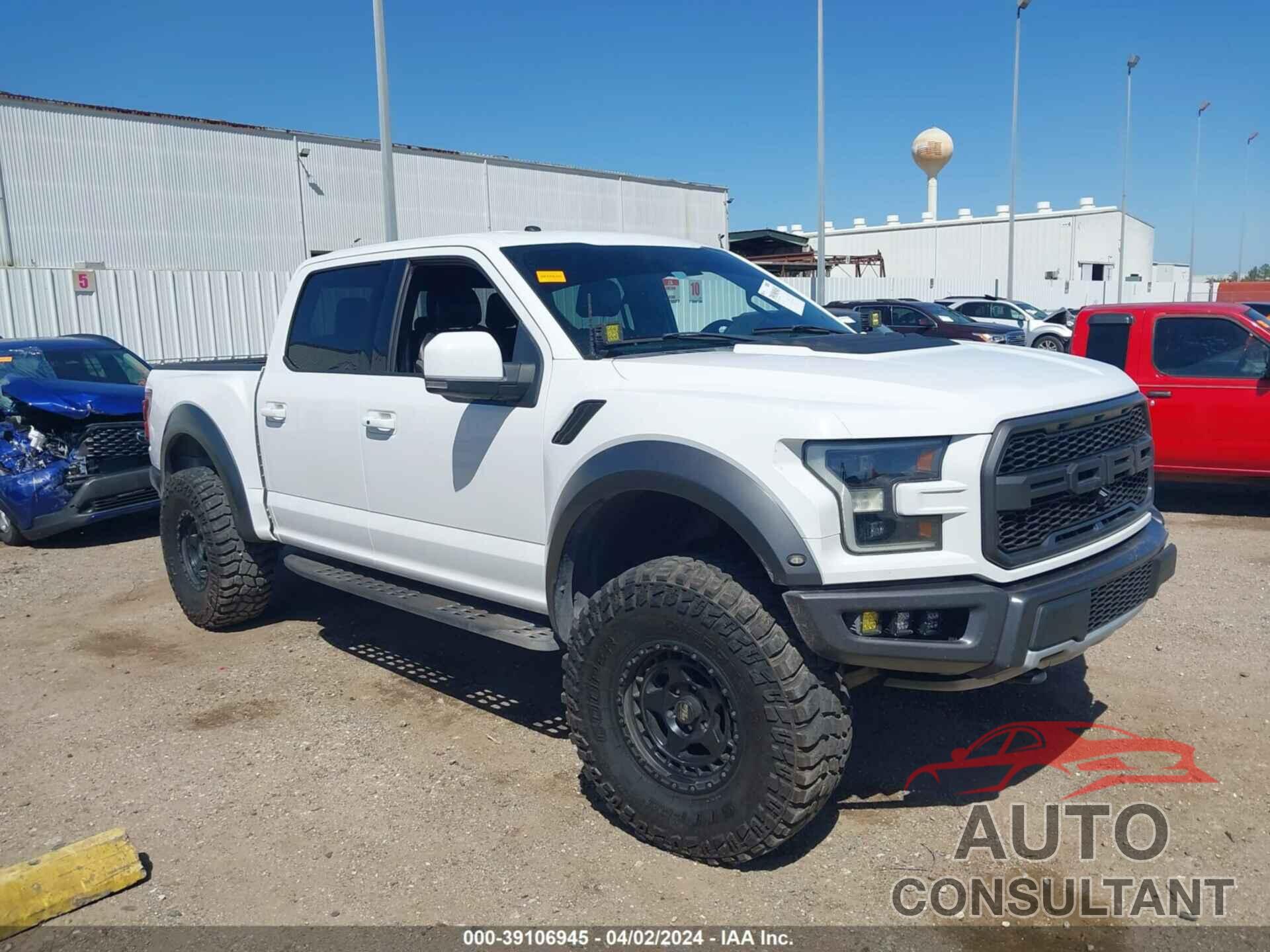 FORD F-150 2017 - 1FTFW1RG1HFA30437