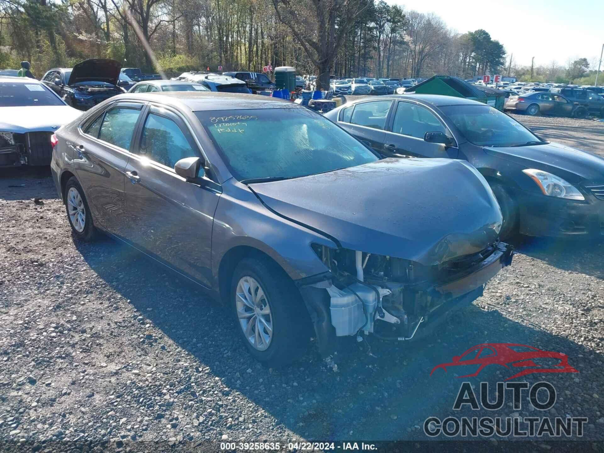 TOYOTA CAMRY 2017 - 4T1BF1FK1HU361775