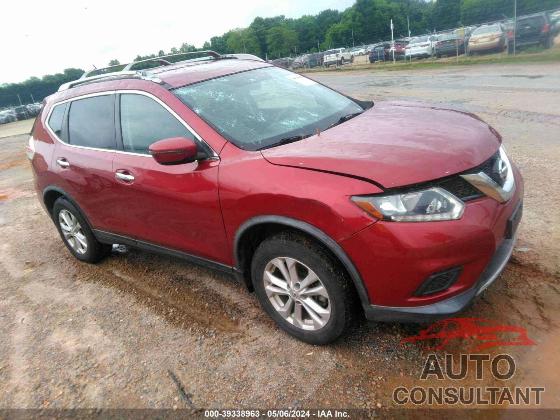 NISSAN ROGUE 2016 - KNMAT2MVXGP699703