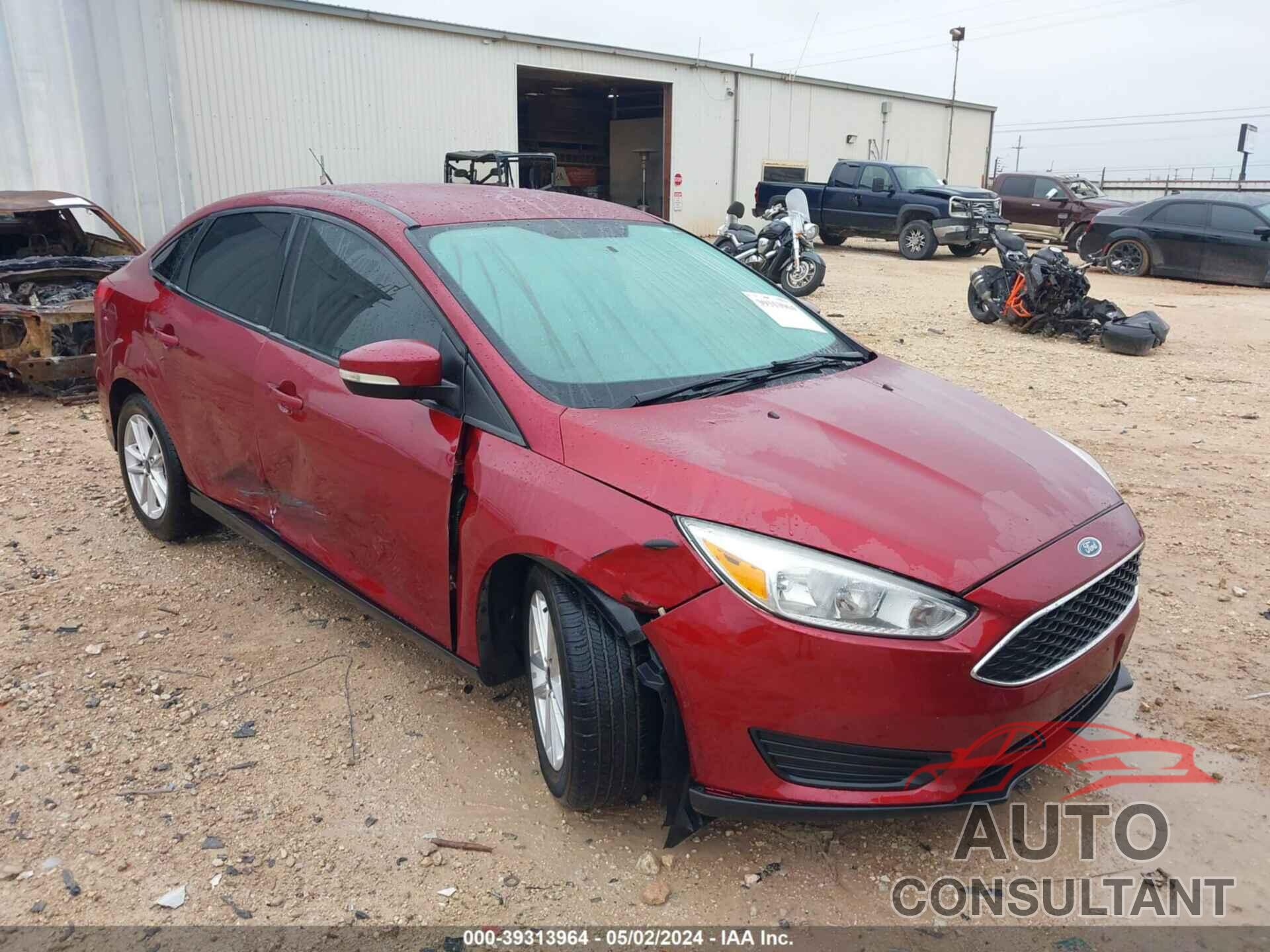 FORD FOCUS 2016 - 1FADP3F20GL328766