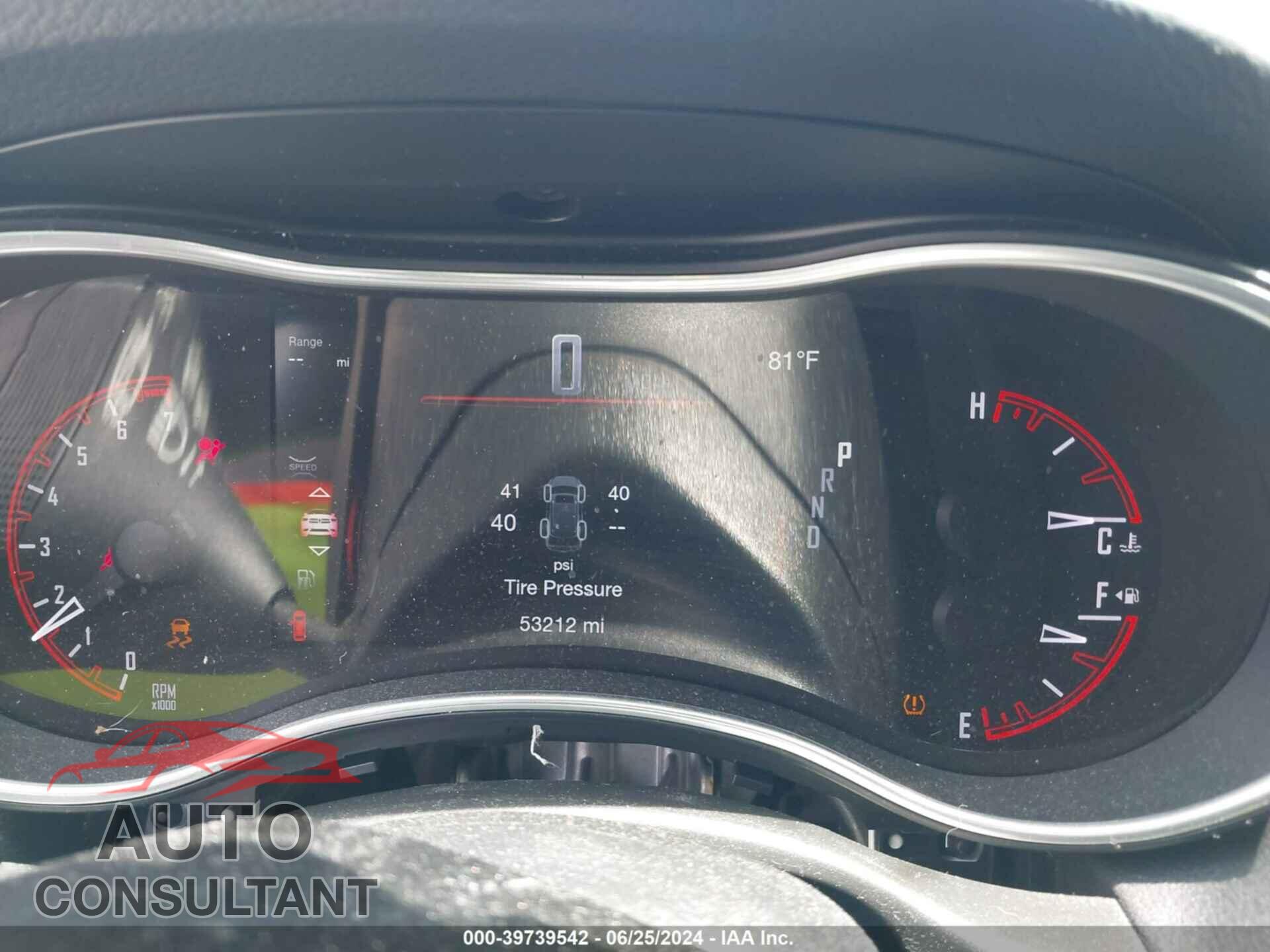 DODGE DURANGO 2020 - 1C4RDJAG3LC107544