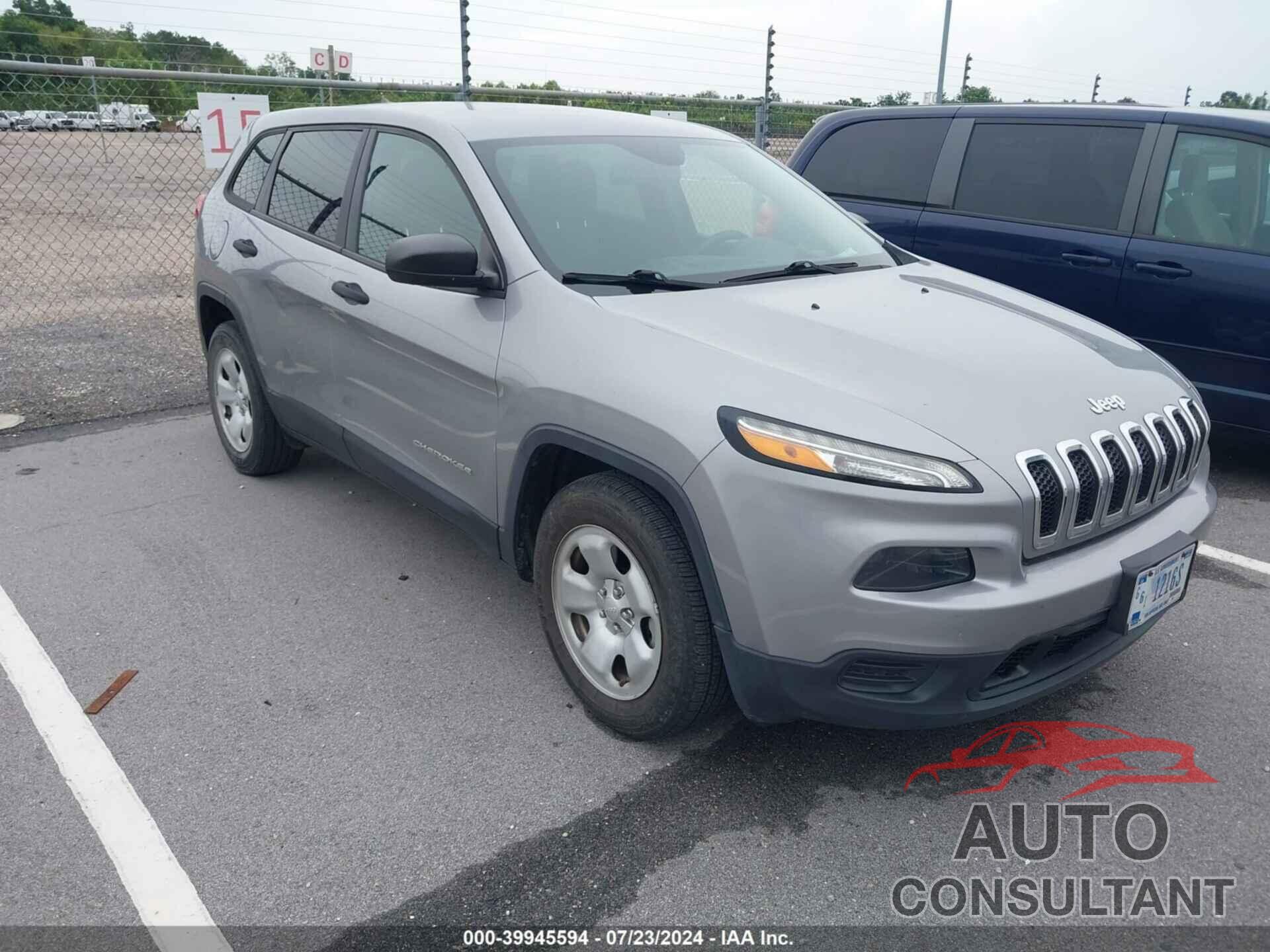 JEEP CHEROKEE 2016 - 1C4PJMAB9GW313946