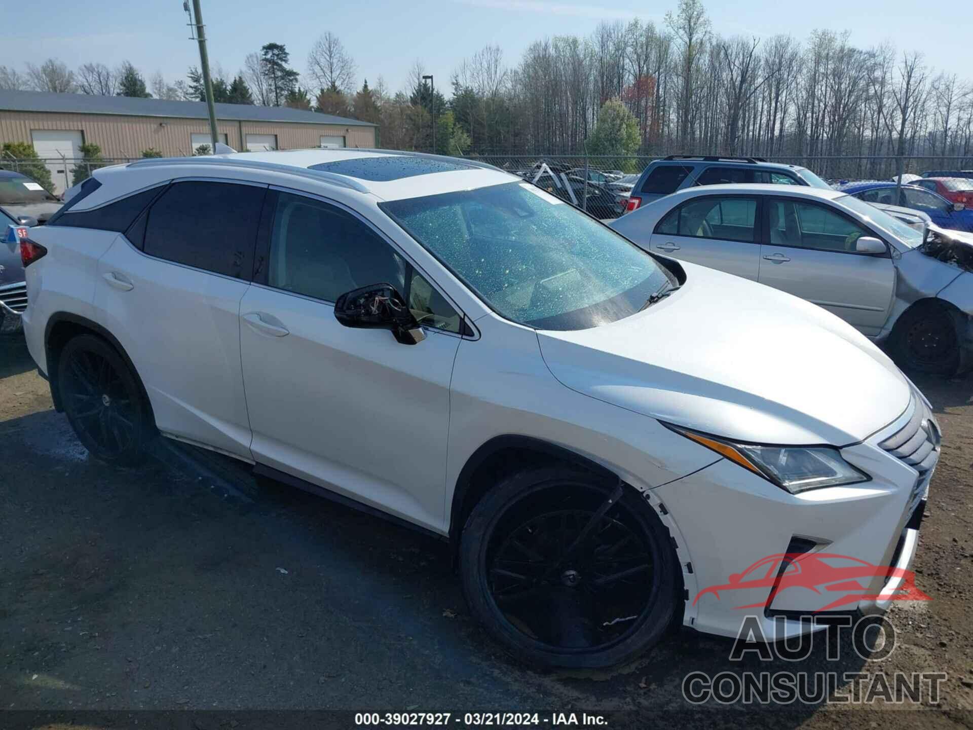 LEXUS RX 350 2017 - JTJBZMCA1H2029143