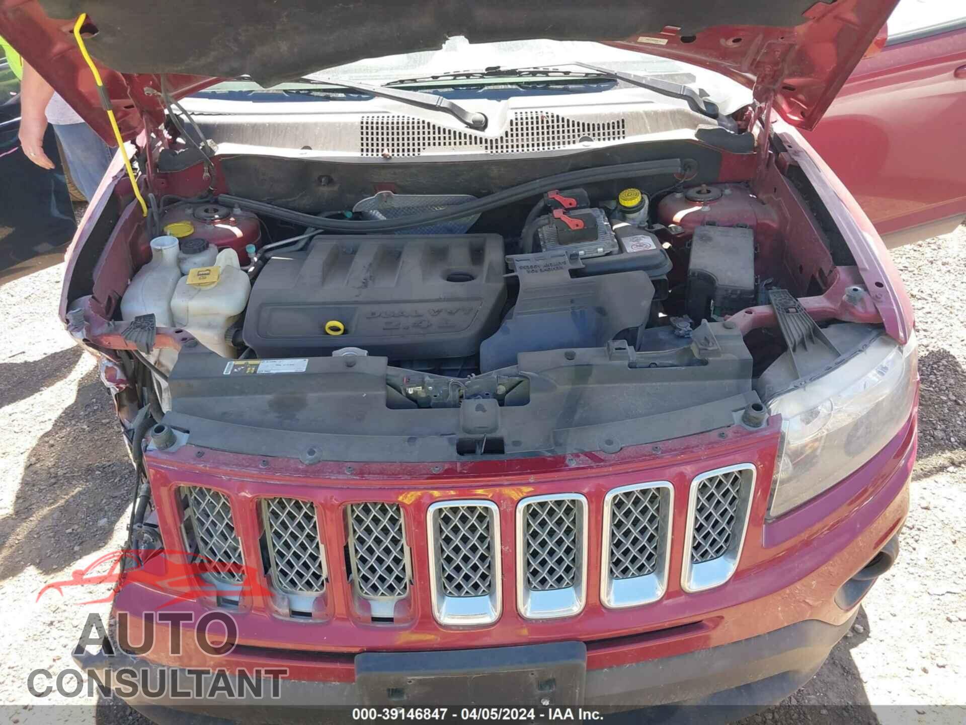 JEEP COMPASS 2017 - 1C4NJCEBXHD182115