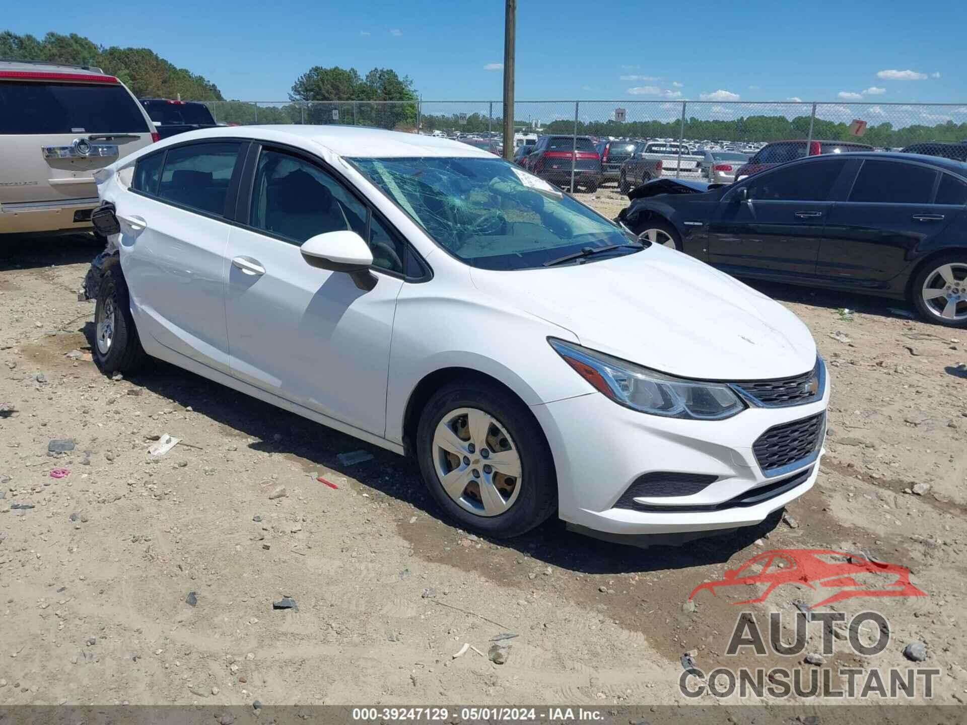 CHEVROLET CRUZE 2016 - 1G1BC5SM0G7243170