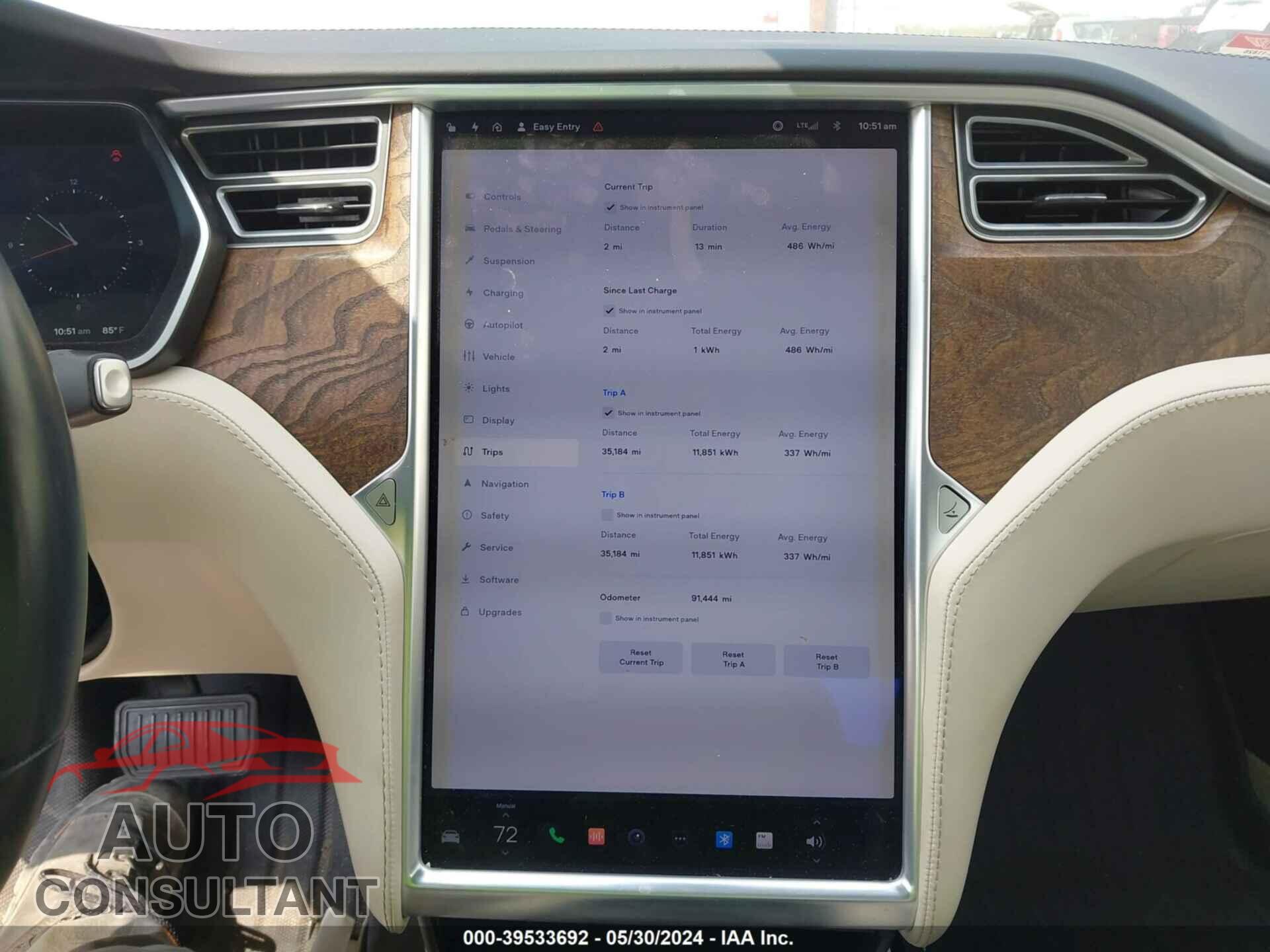 TESLA MODEL S 2018 - 5YJSA1E28JF246738