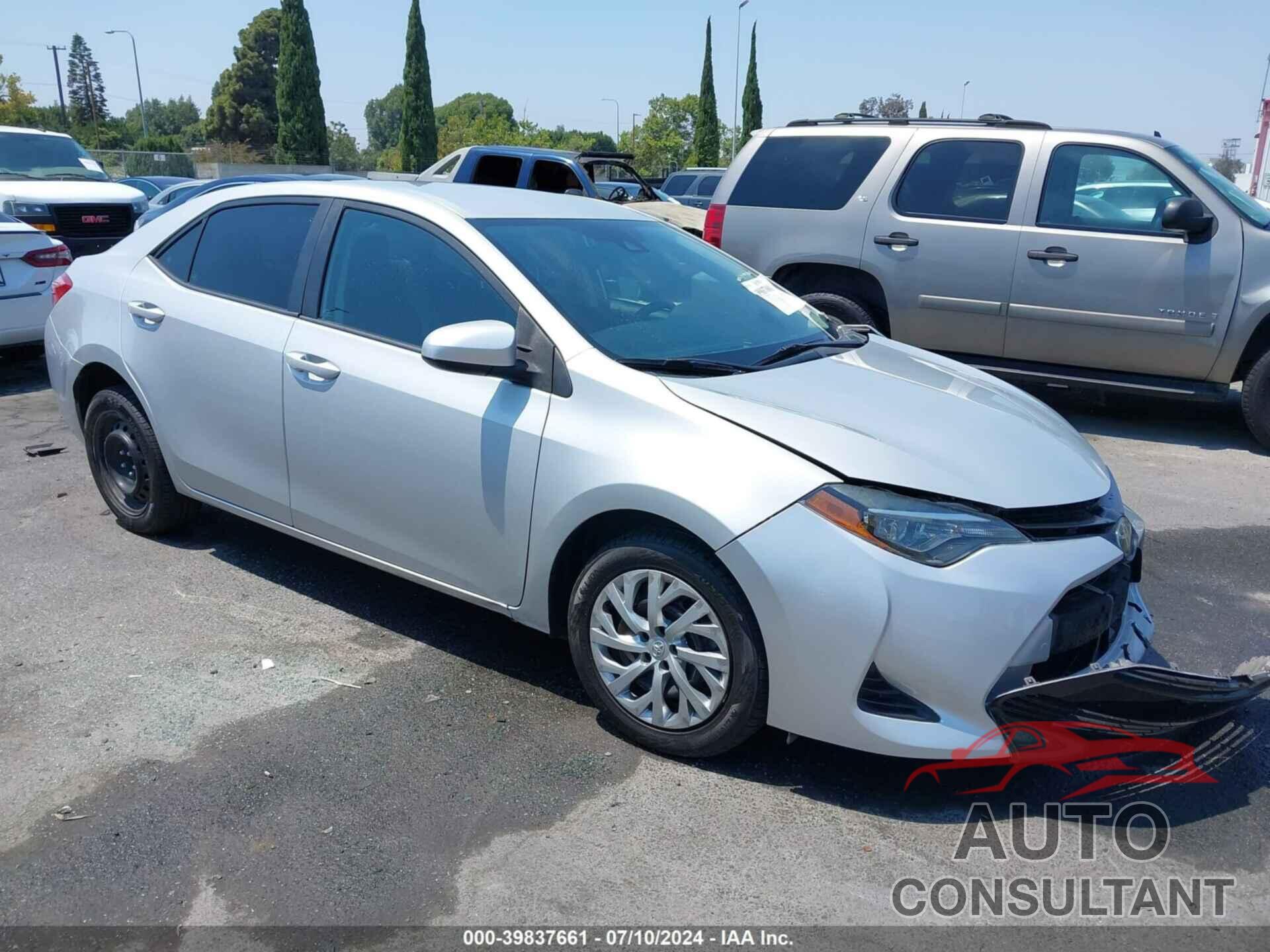 TOYOTA COROLLA 2019 - 5YFBURHE2KP915359