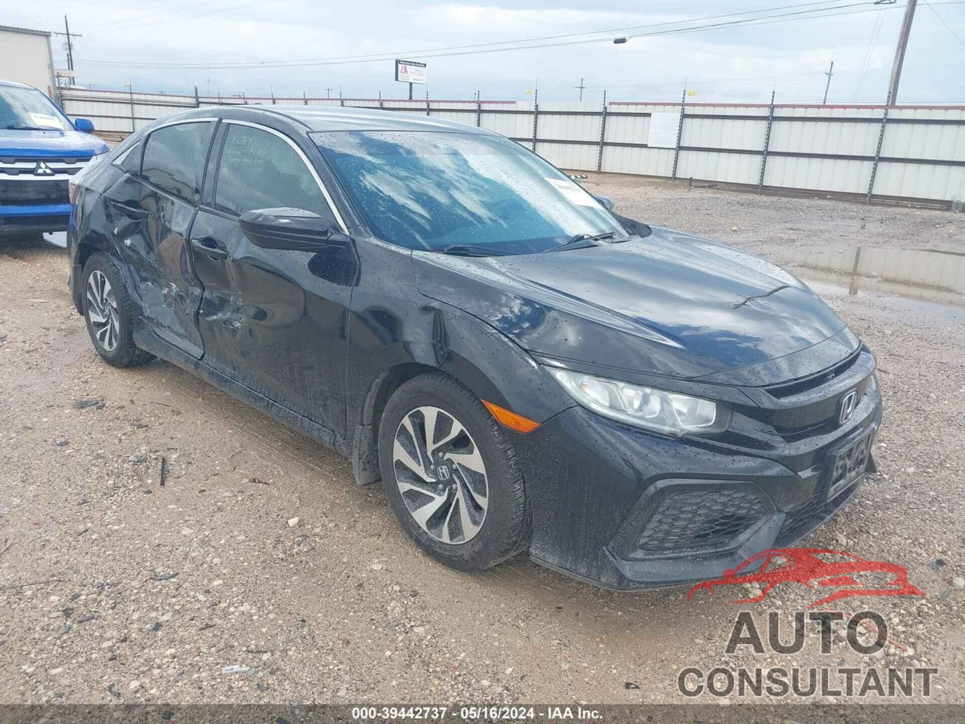 HONDA CIVIC 2019 - SHHFK7H39KU227931