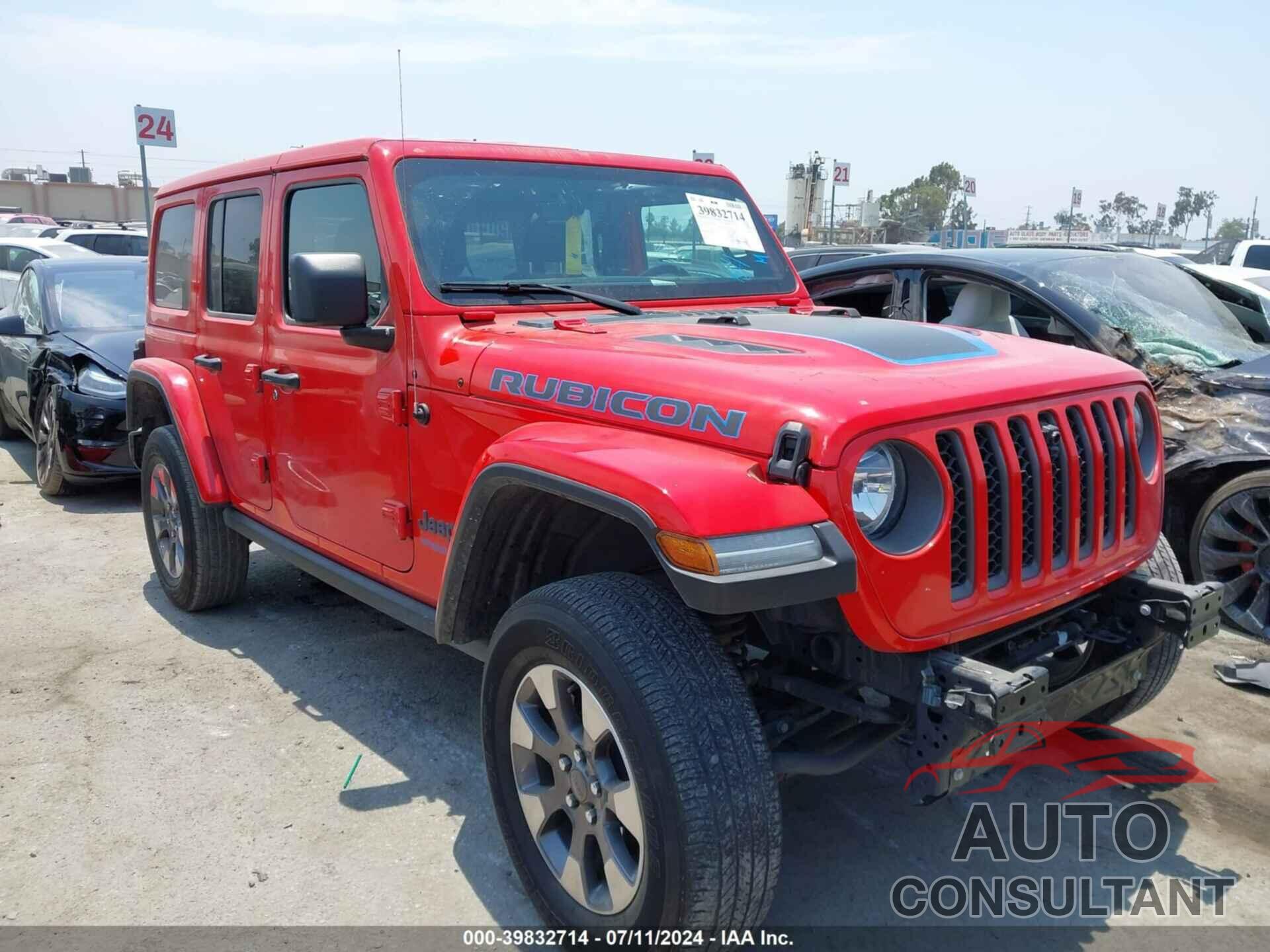 JEEP WRANGLER 4XE 2022 - 1C4JJXR68NW228818