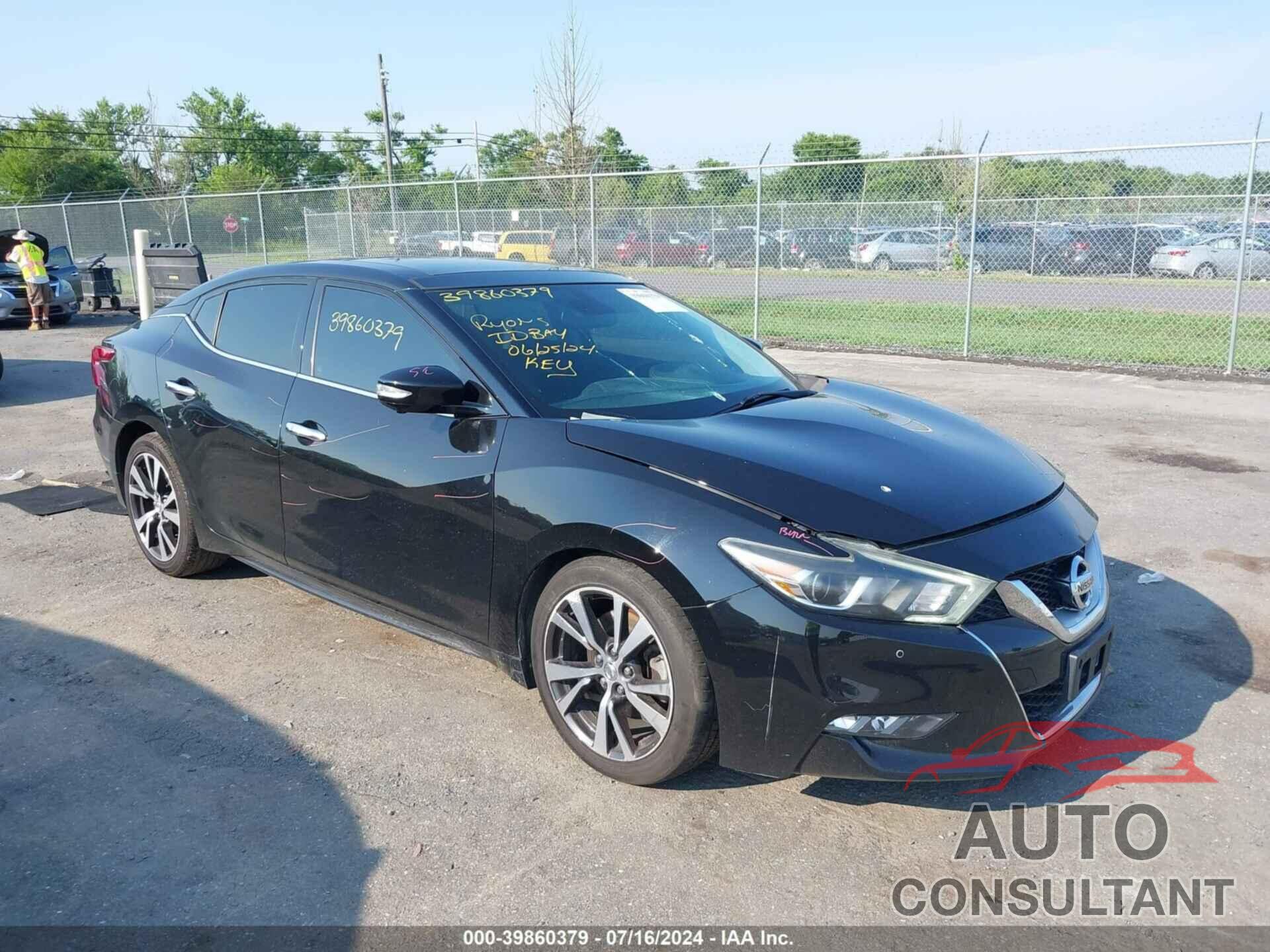 NISSAN MAXIMA 2017 - 1N4AA6AP5HC391274