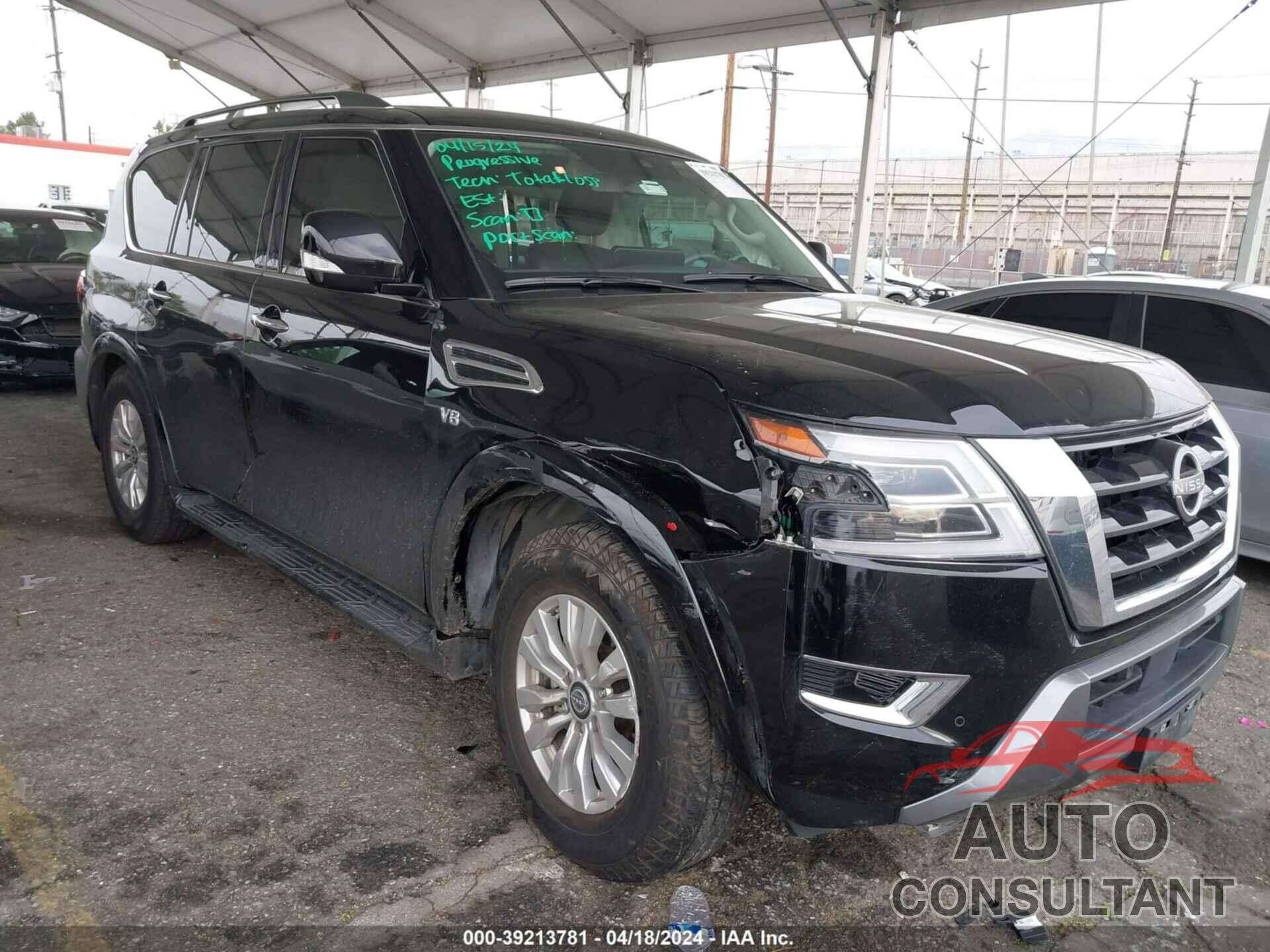 NISSAN ARMADA 2022 - JN8AY2AC9N9161679