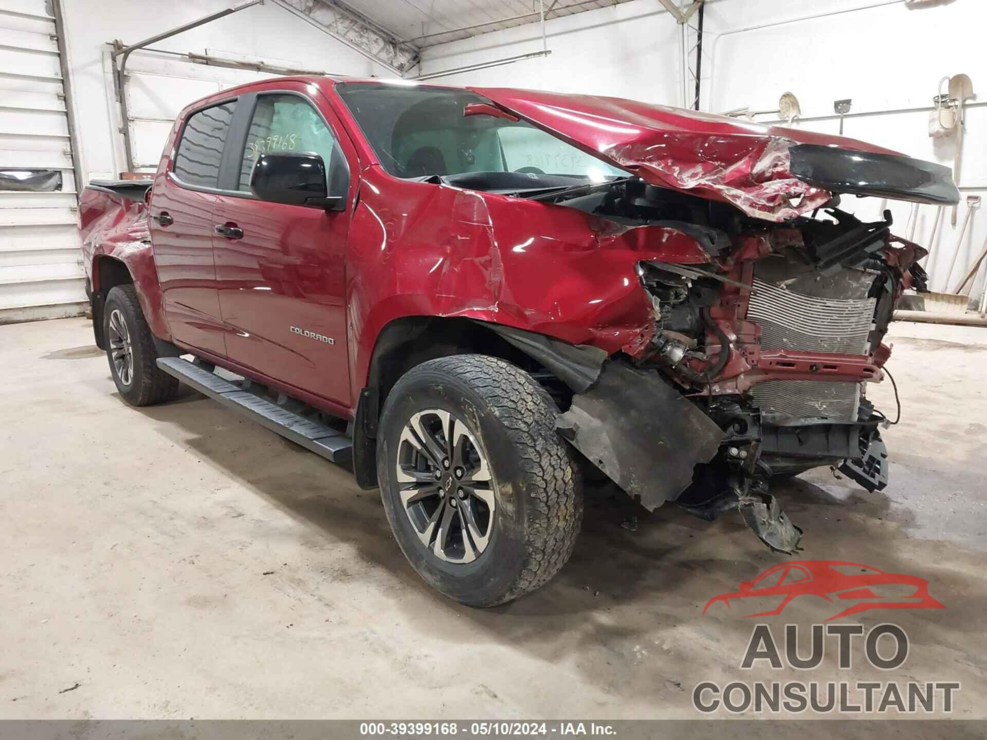 CHEVROLET COLORADO 2021 - 1GCGTDEN9M1112278