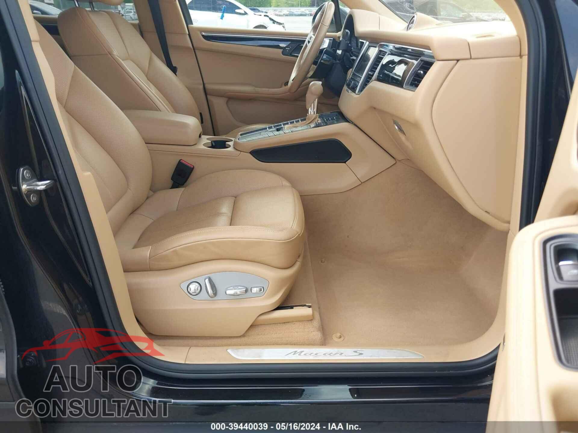 PORSCHE MACAN 2016 - WP1AB2A54GLB53749